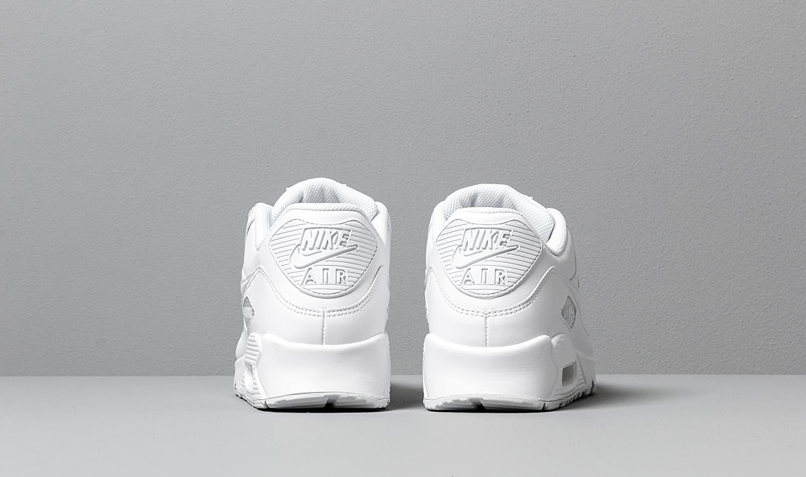 Nike Air Max 90 Leather True White/ True White for Men - Lyst