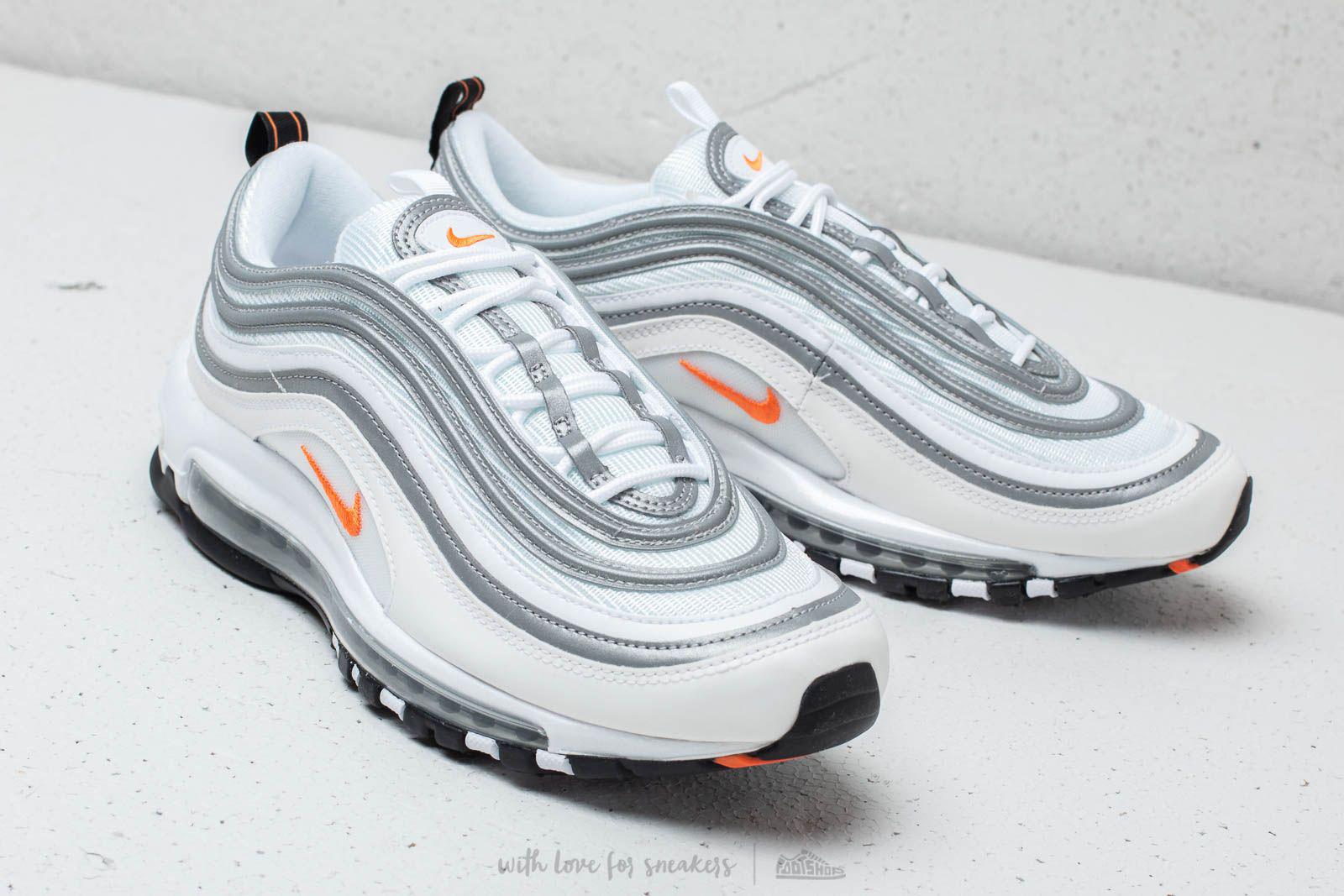air max 97 silver orange