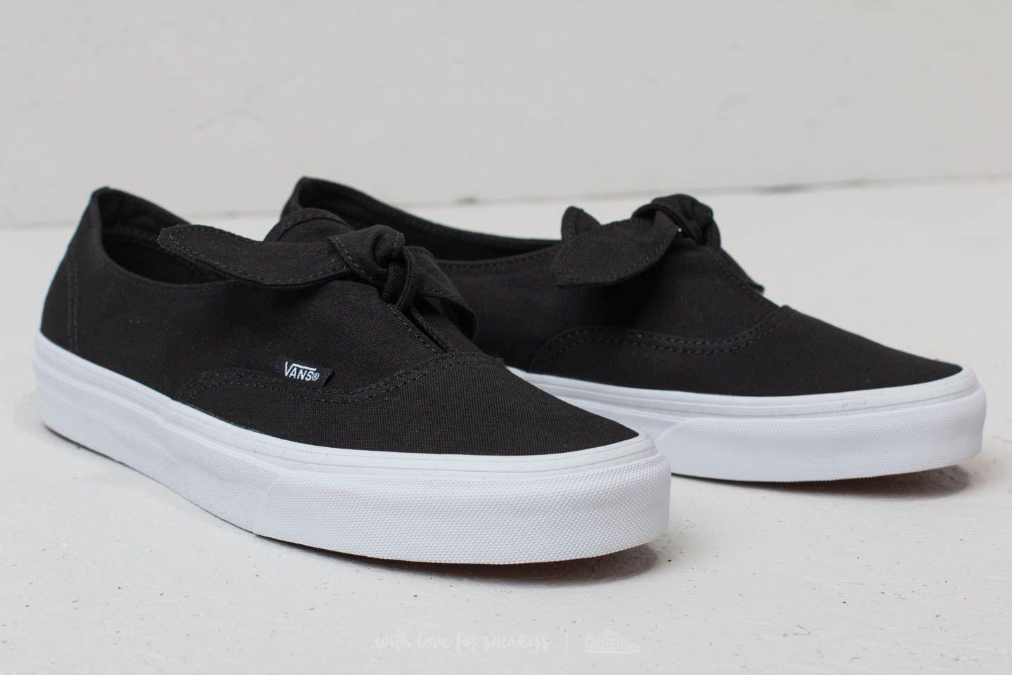 vans authentic knotted