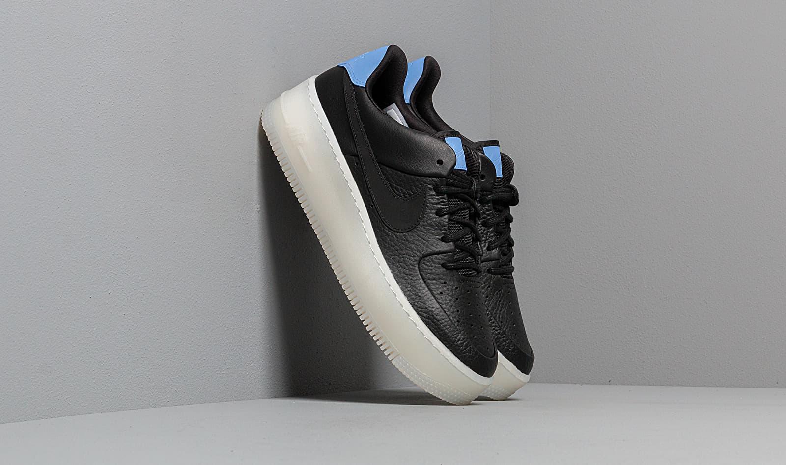 wmns air force 1 sage low black