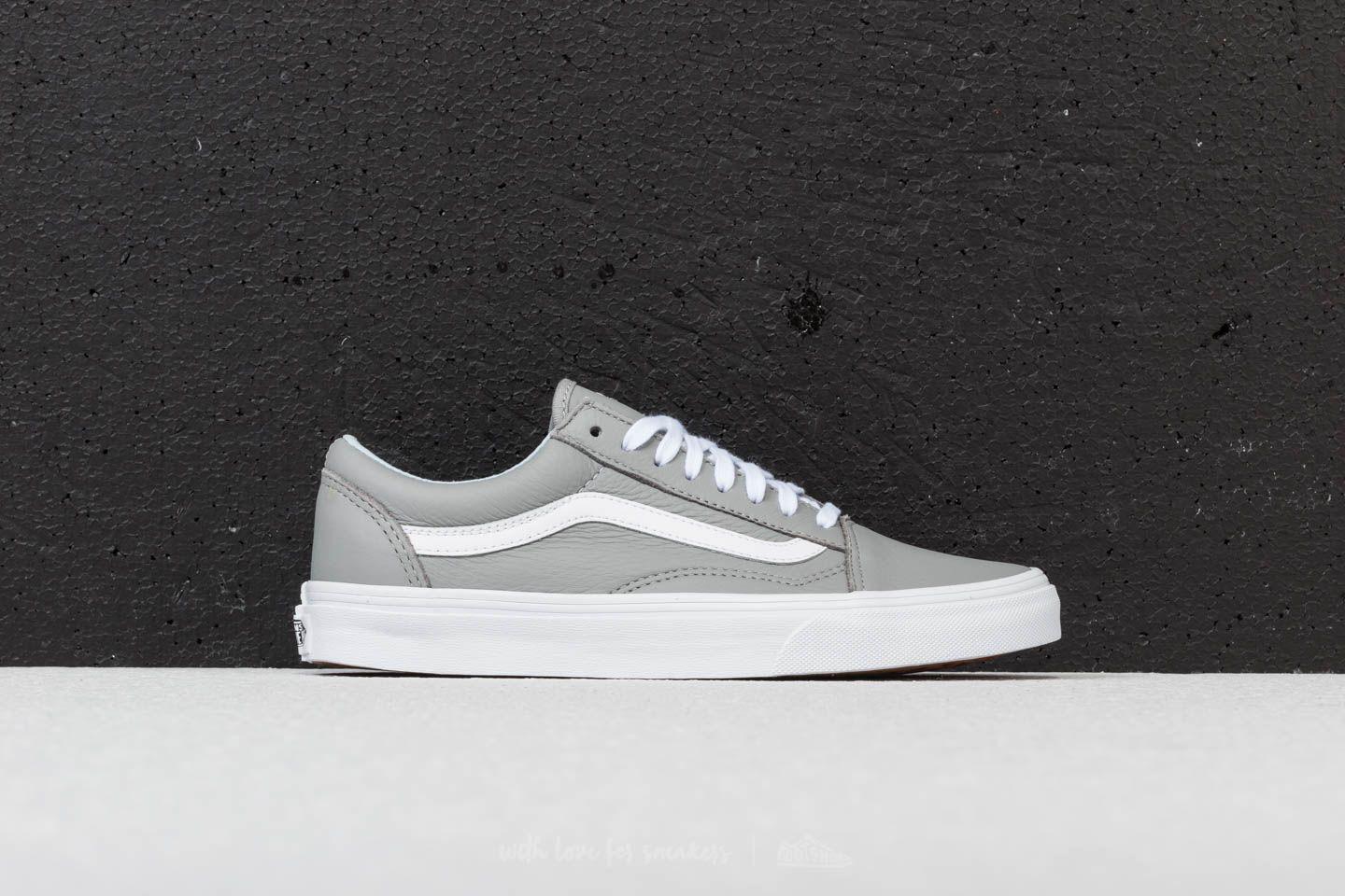 Vans Canvas Old Skool (leather) Oxford/ Drizzle for Men - Lyst
