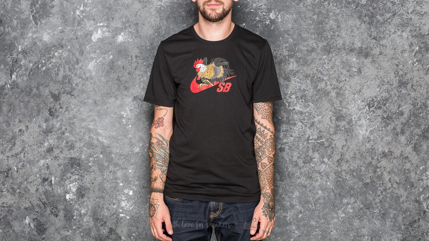 Nike Sb Rooster Tee Black for Men | Lyst