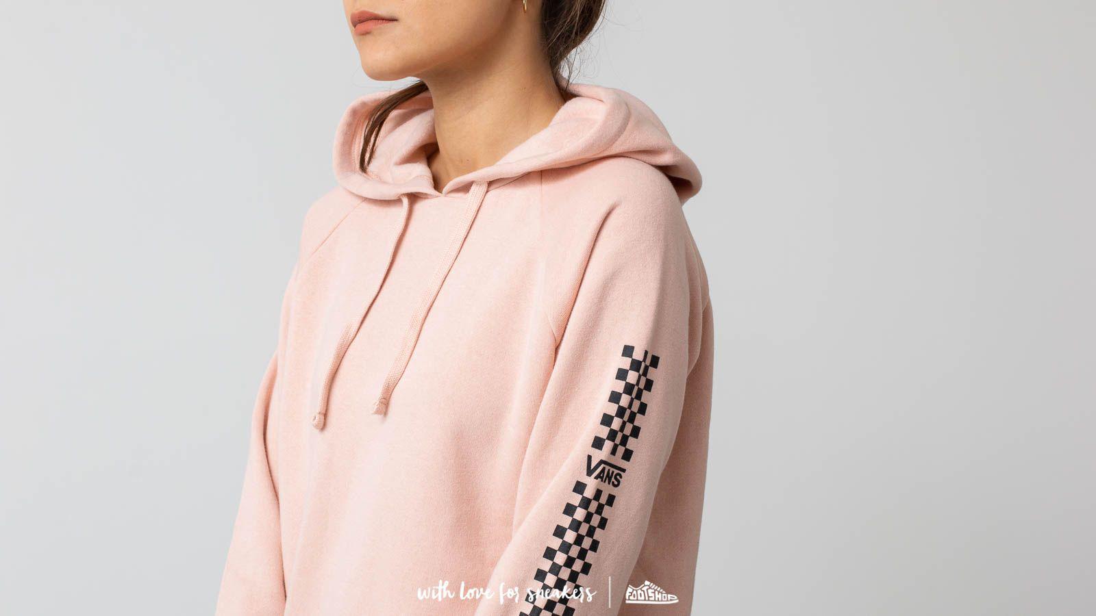 vans pink hoodie dress