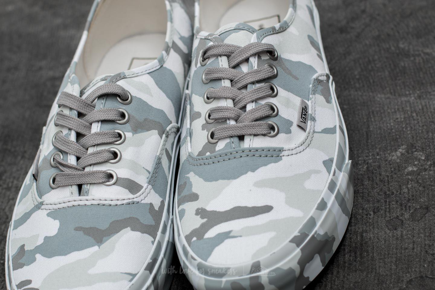 vans authentic snow camo