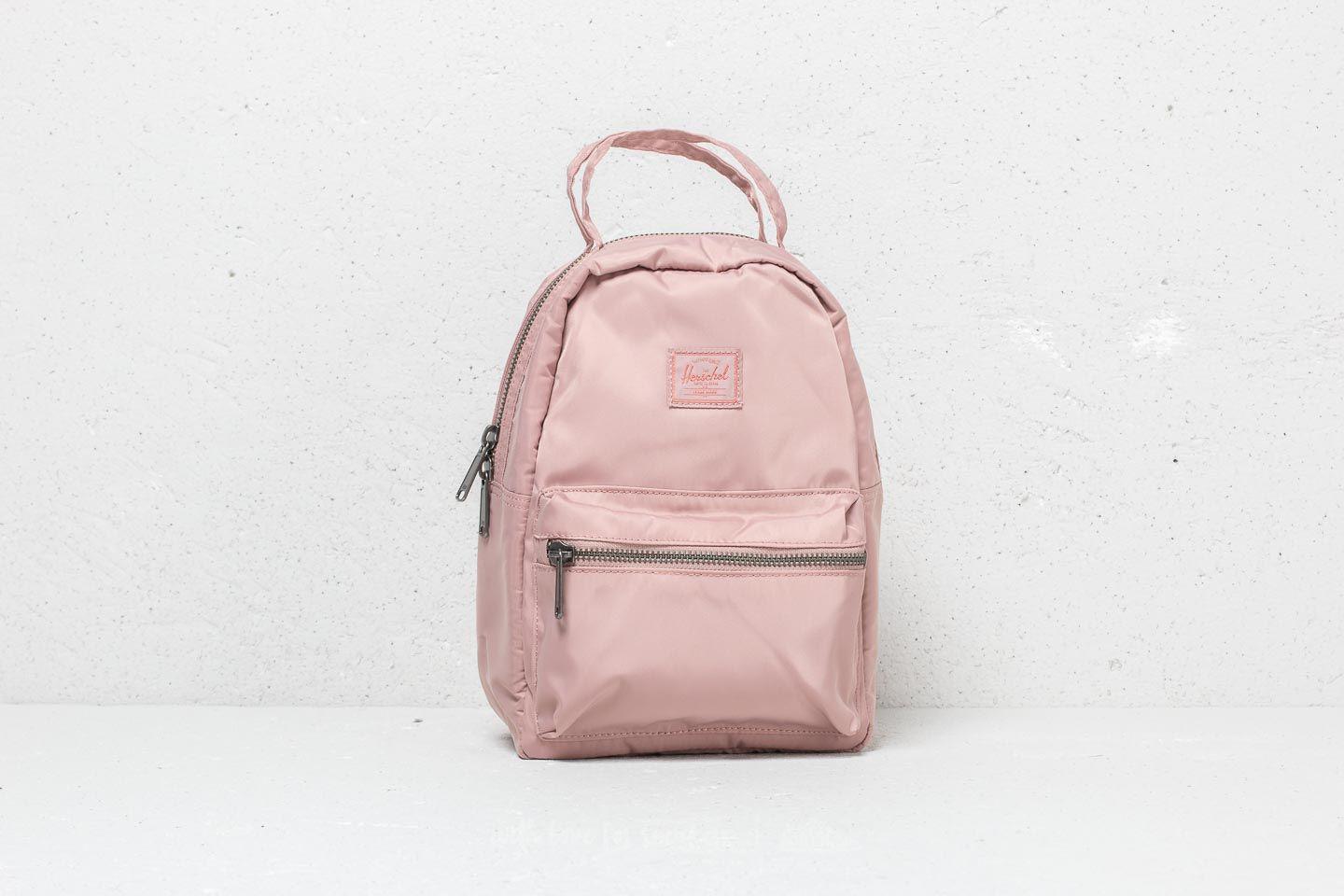 herschel pink mini backpack