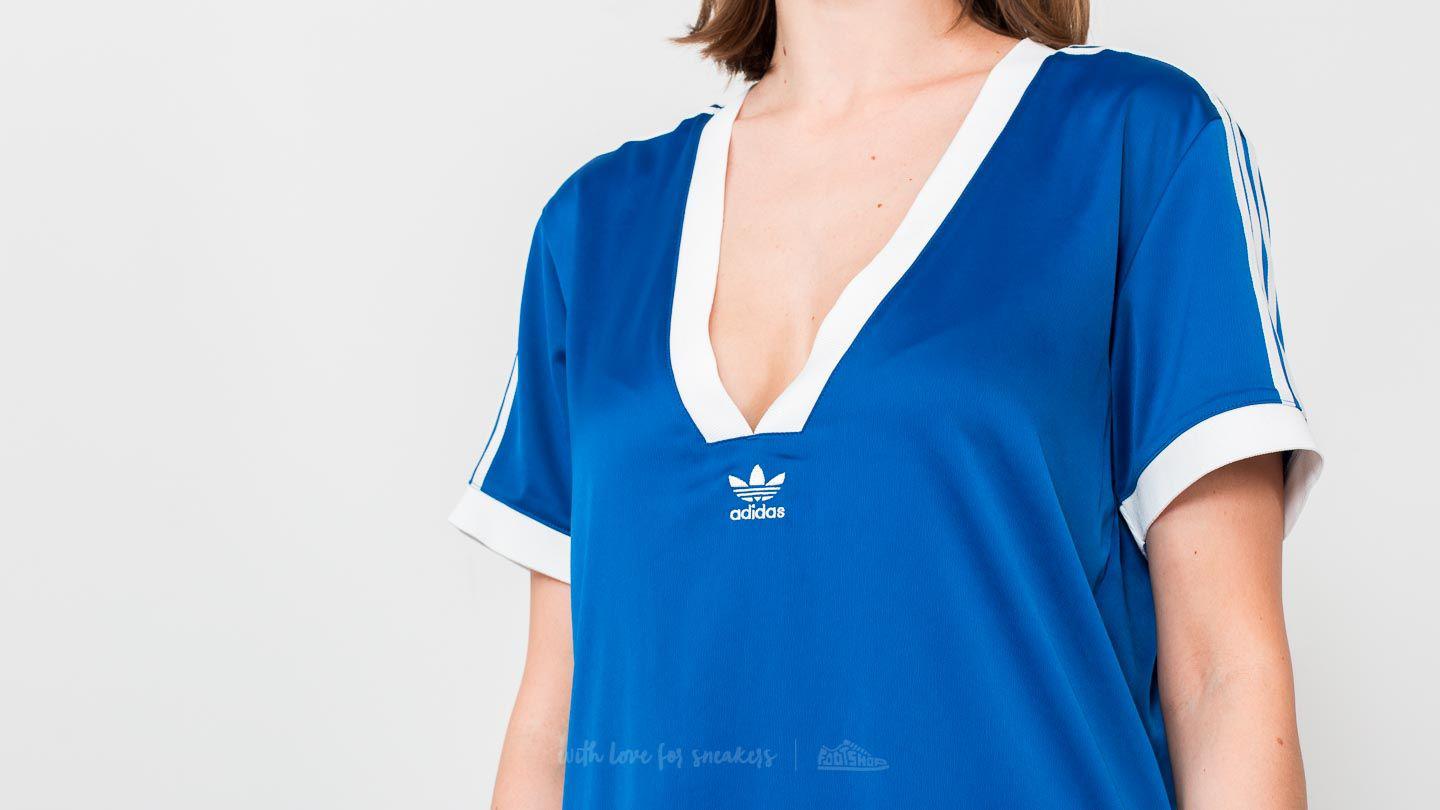 adidas Originals Synthetic Adidas Fashion League V-neck Tee Collegiate  Royal in Blue | Lyst