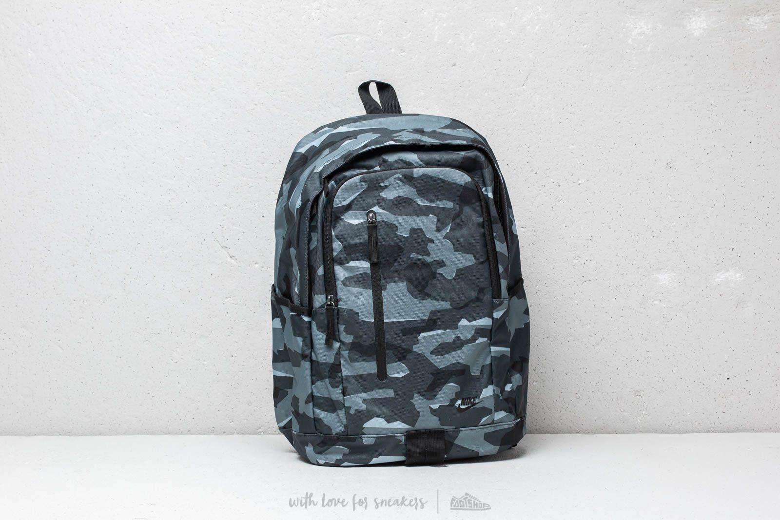 nike grey camo backpack