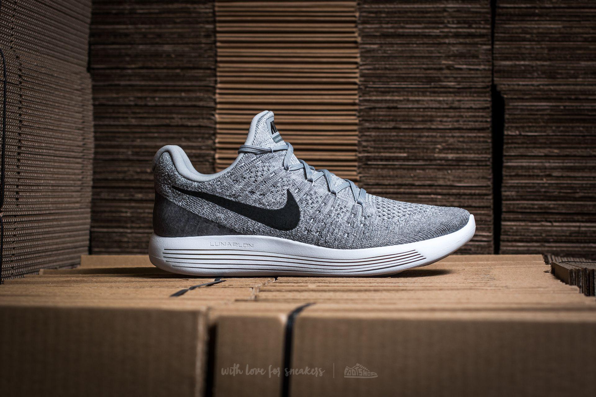 Nike Lunarepic Low Flyknit 2 Wolf Grey/ Black-cool Grey in Gray for Men |  Lyst