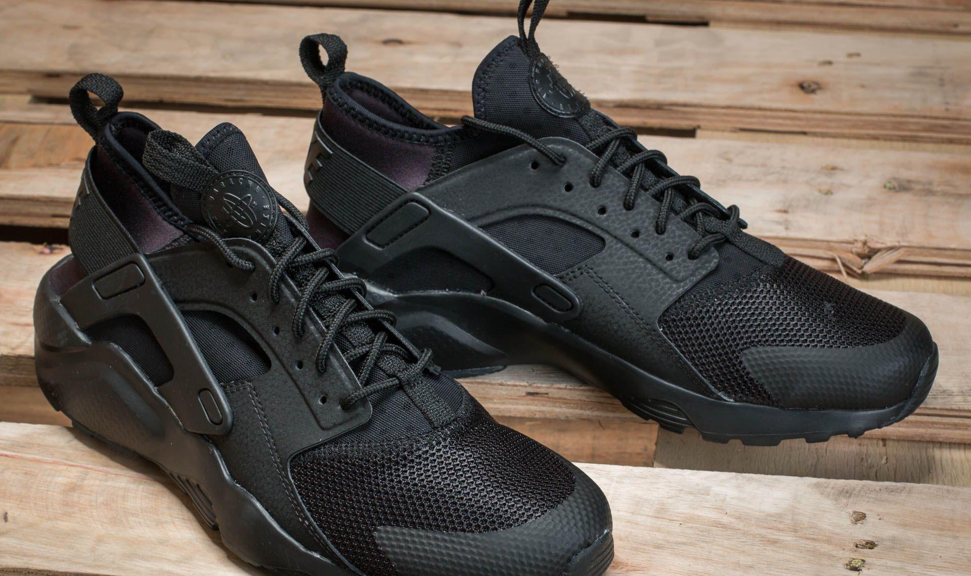 Nike Air Huarache Run Ultra Gs Black Black Lyst
