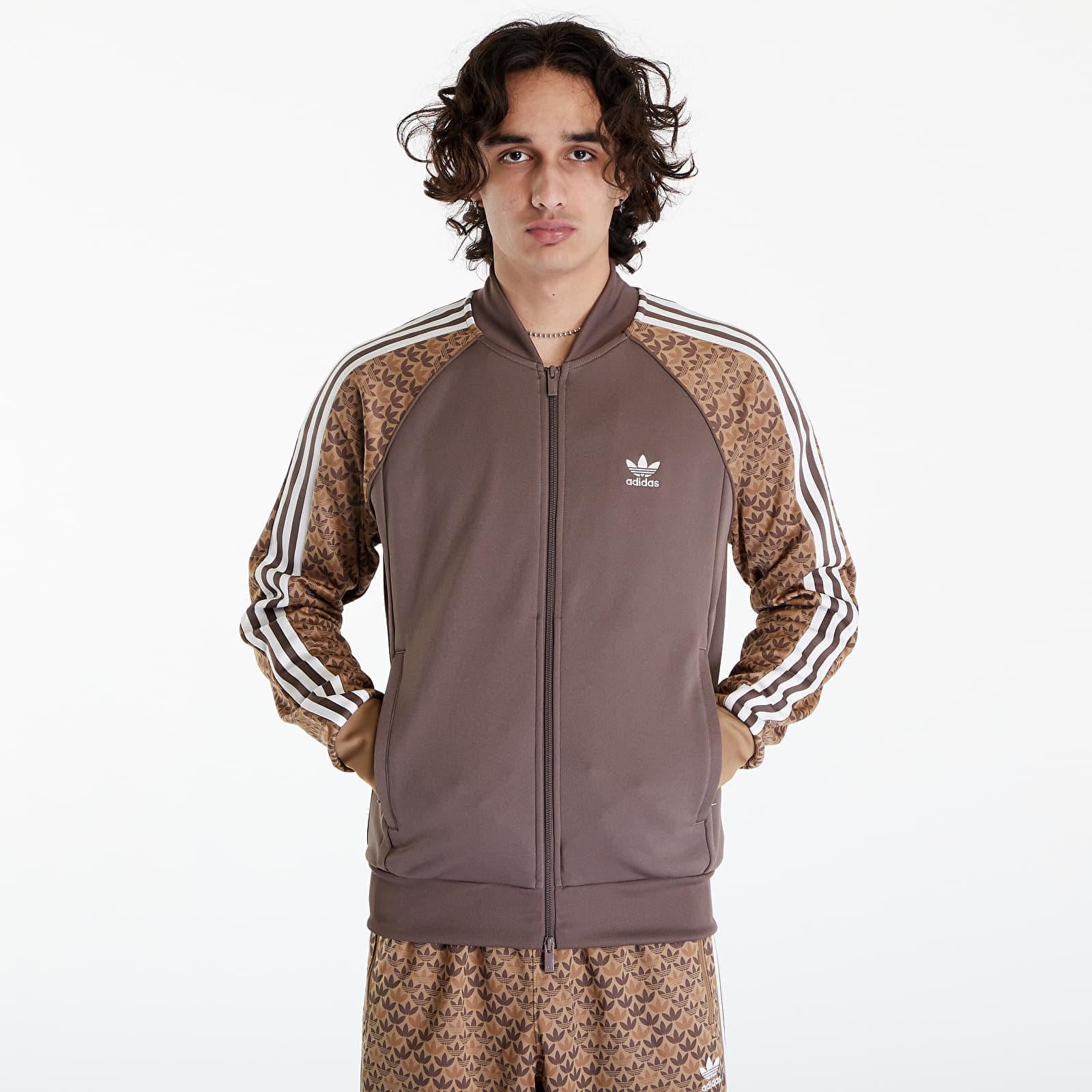 adidas Originals Adidas Sstr Classic Mono Track Top Earth Strata 