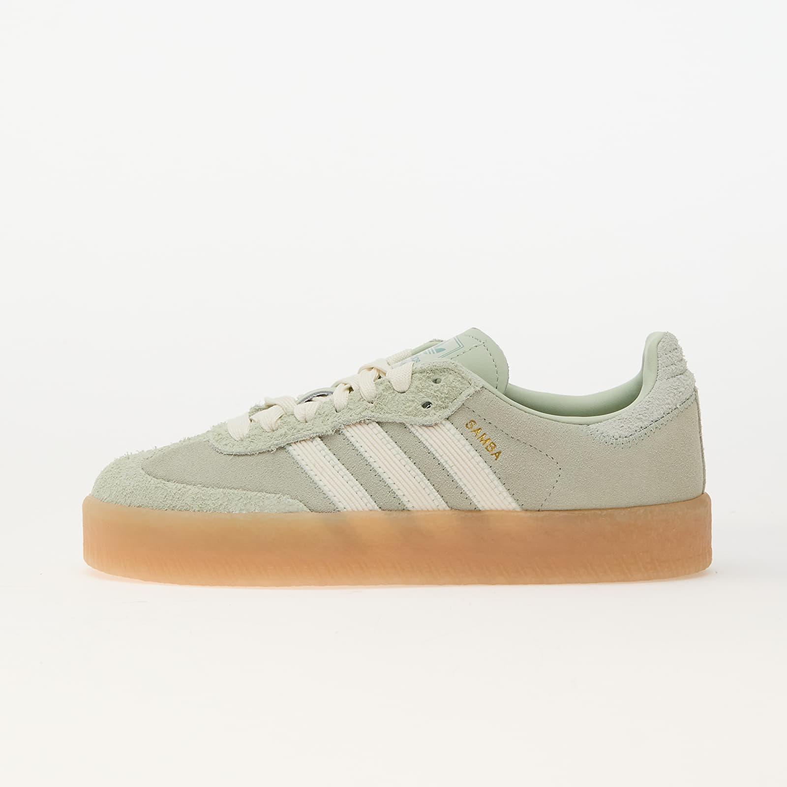 adidas Originals Sneakers Adidas Sambae W Linen/ Off/ Crystal Jade in White  | Lyst
