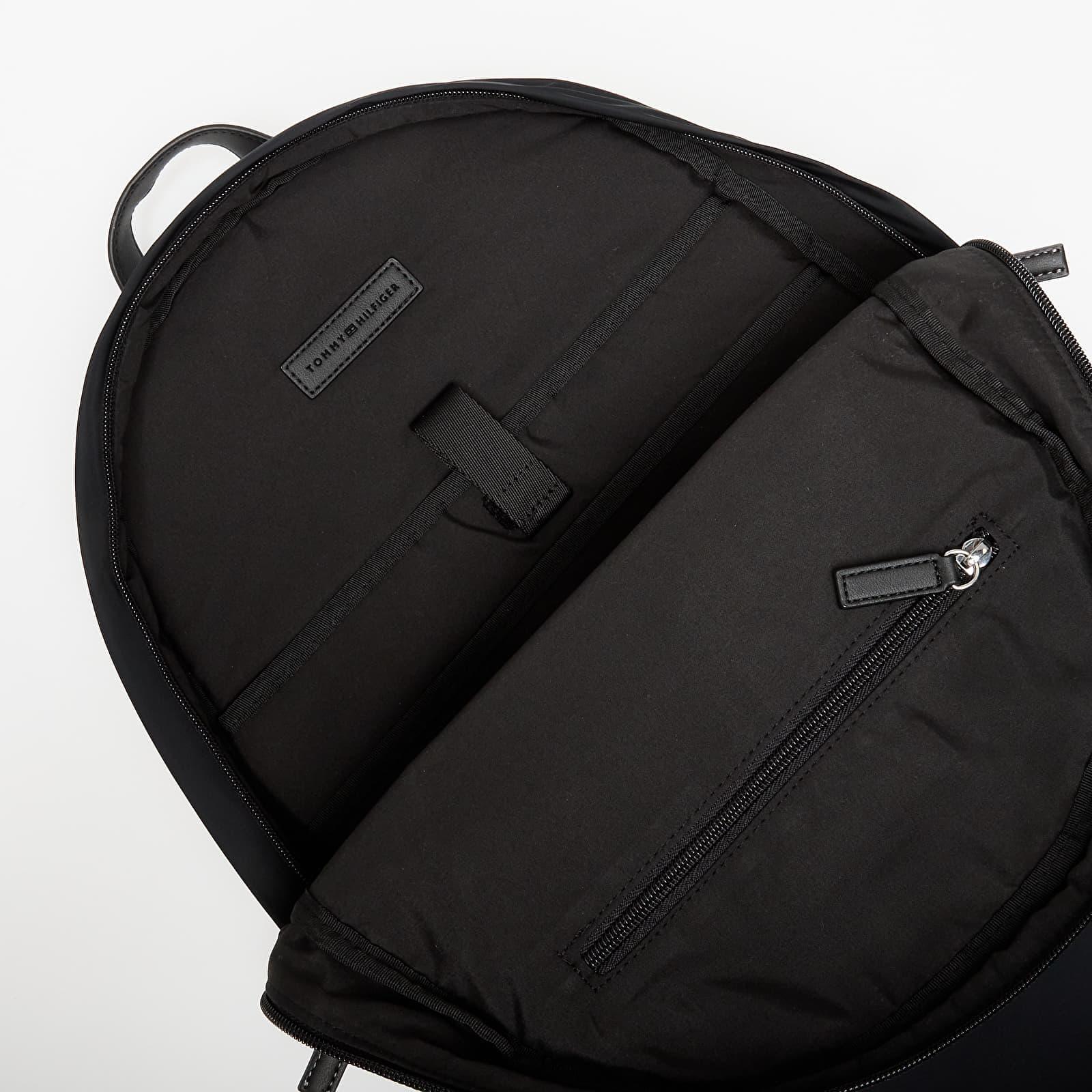 Tommy Hilfiger All Black Nylon Backpack NWOT Lightweight Everyday Bag Tommy Hilfiger School Bags for Men | eBay main image 4
