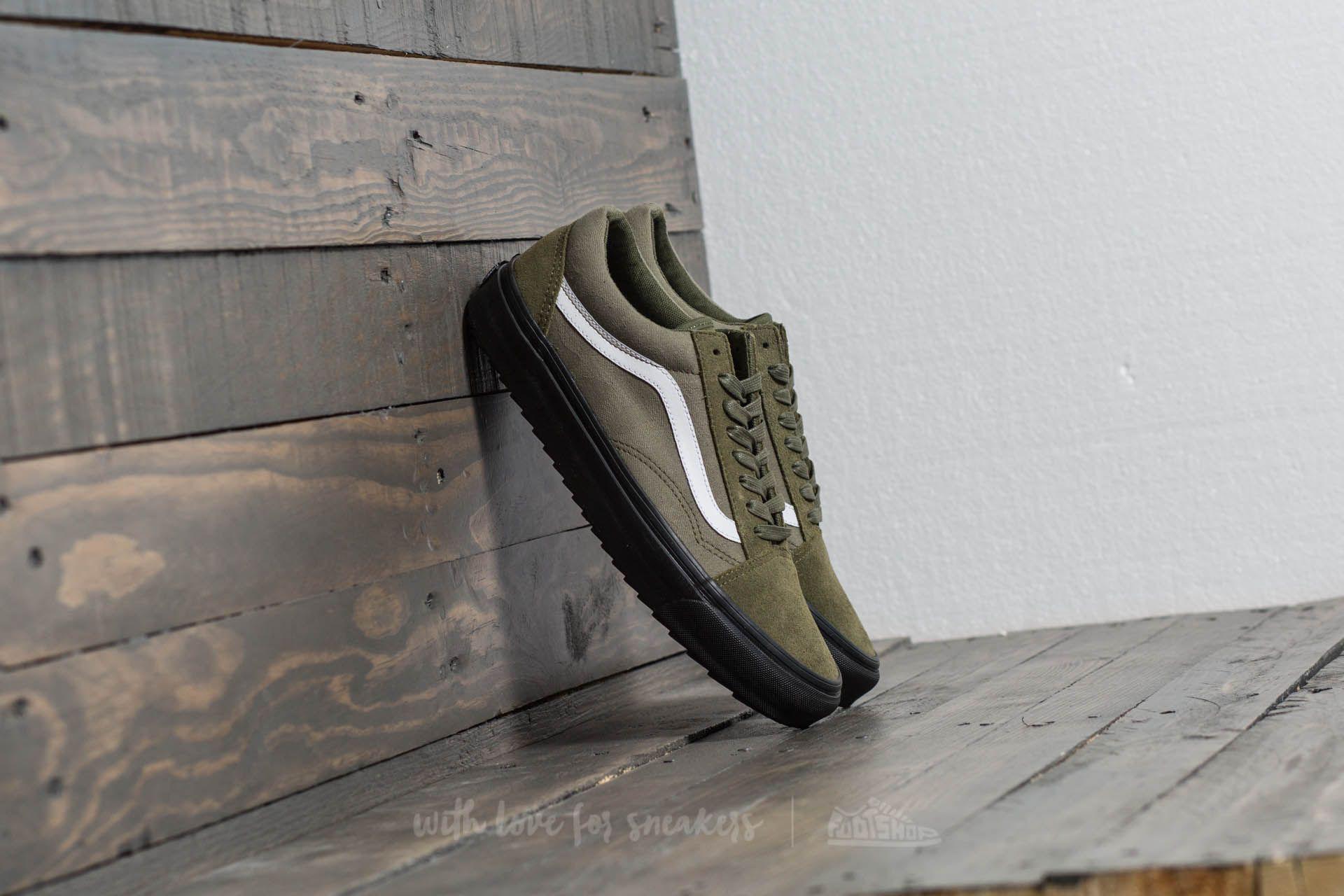 vans old skool winter moss vans old skool winter moss