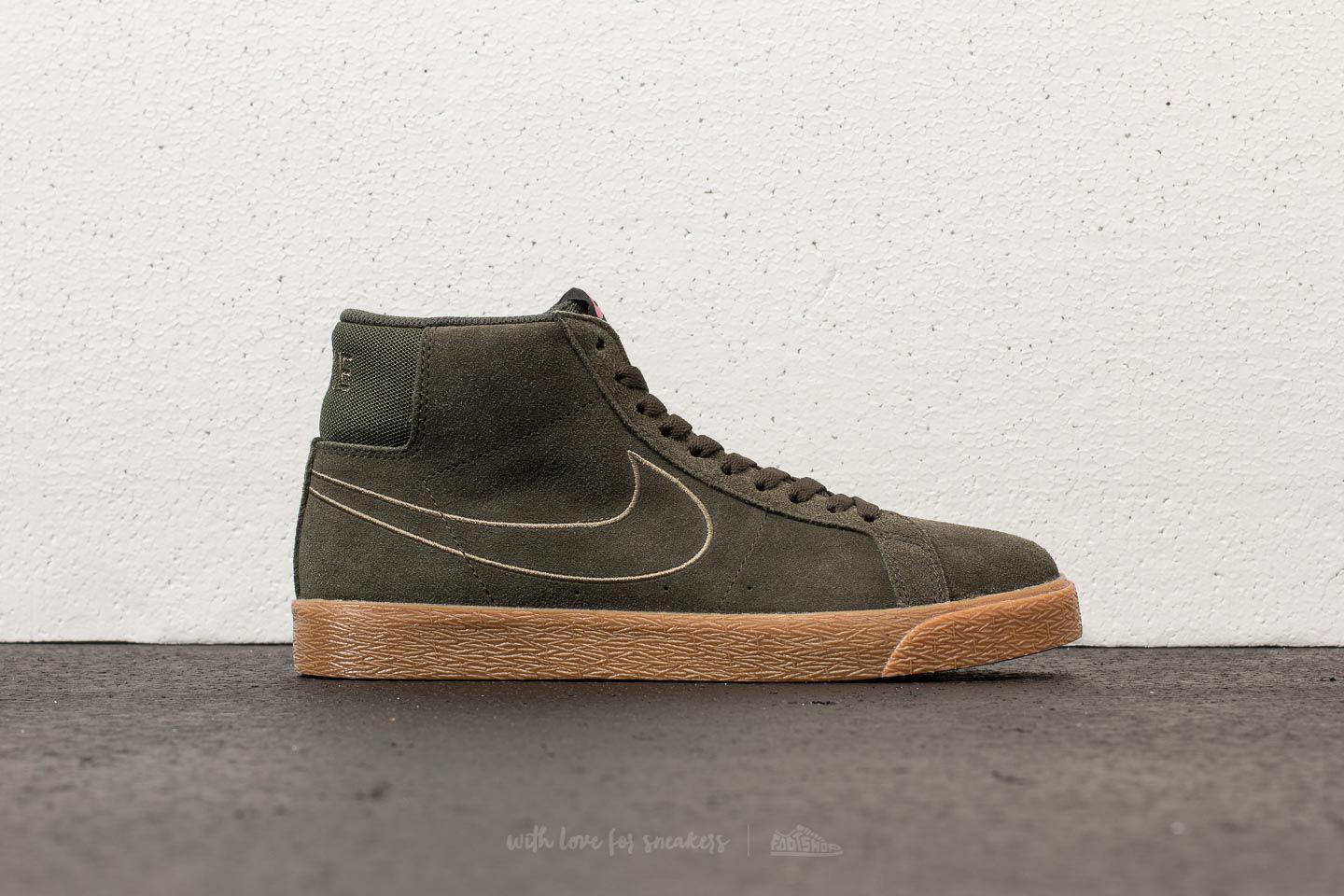 nike sb zoom blazer mid sequoia