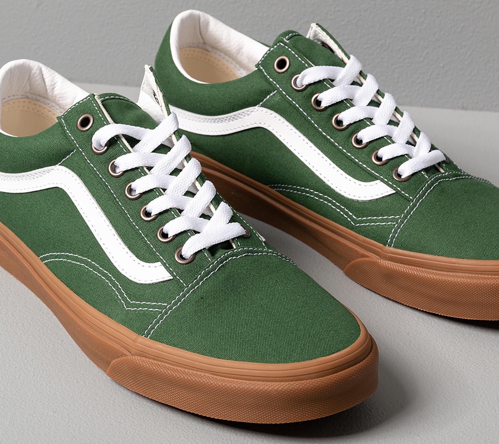 vans green gum old skool