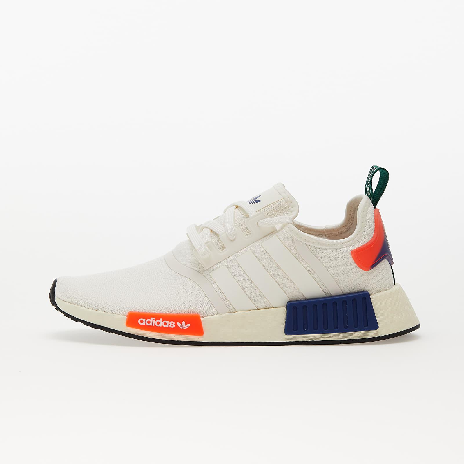 adidas Originals Adidas Nmd_r1 Cloud Off White/ Solid Red for Men | Lyst
