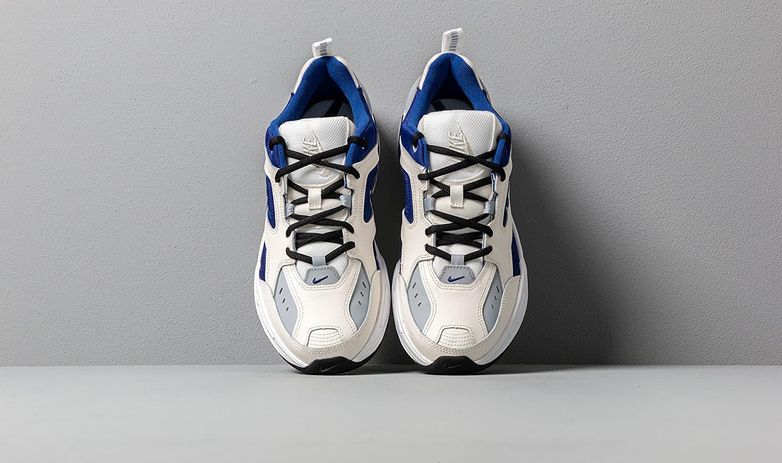 Nike M2K Tekno Sail Deep Royal Blue Wolf Grey White in Braun