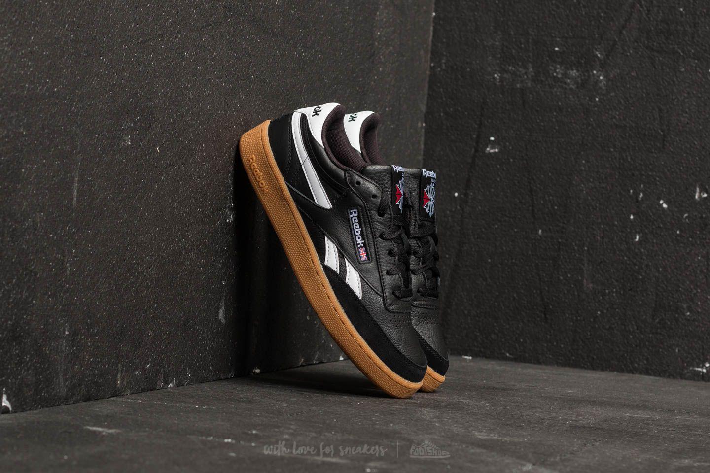 reebok revenge plus black and white