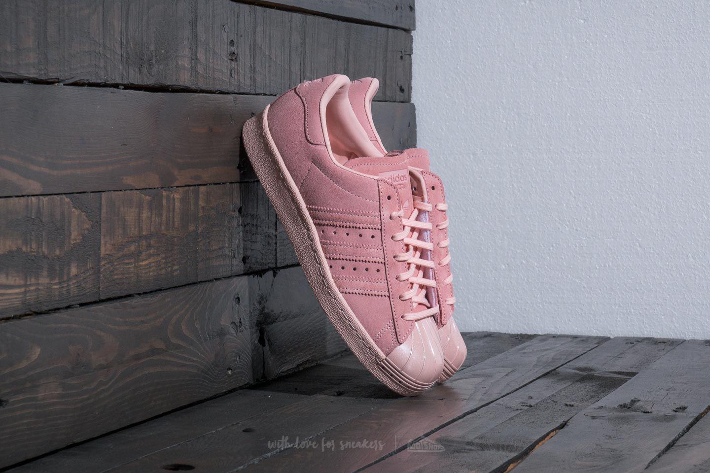 adidas superstar pink metal toe