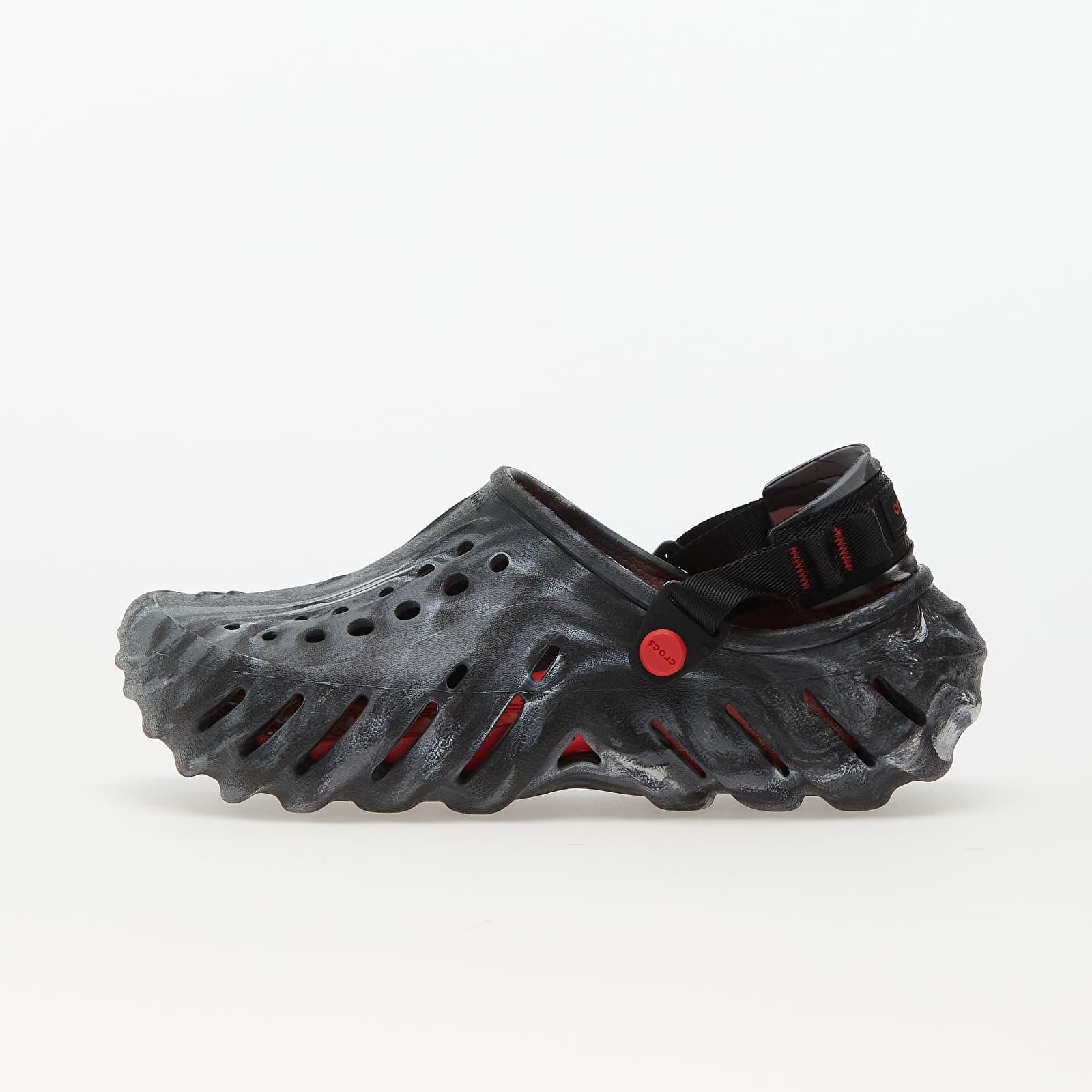 Crocs™ Echo Marbled Clog Black/ Flame for Men | Lyst