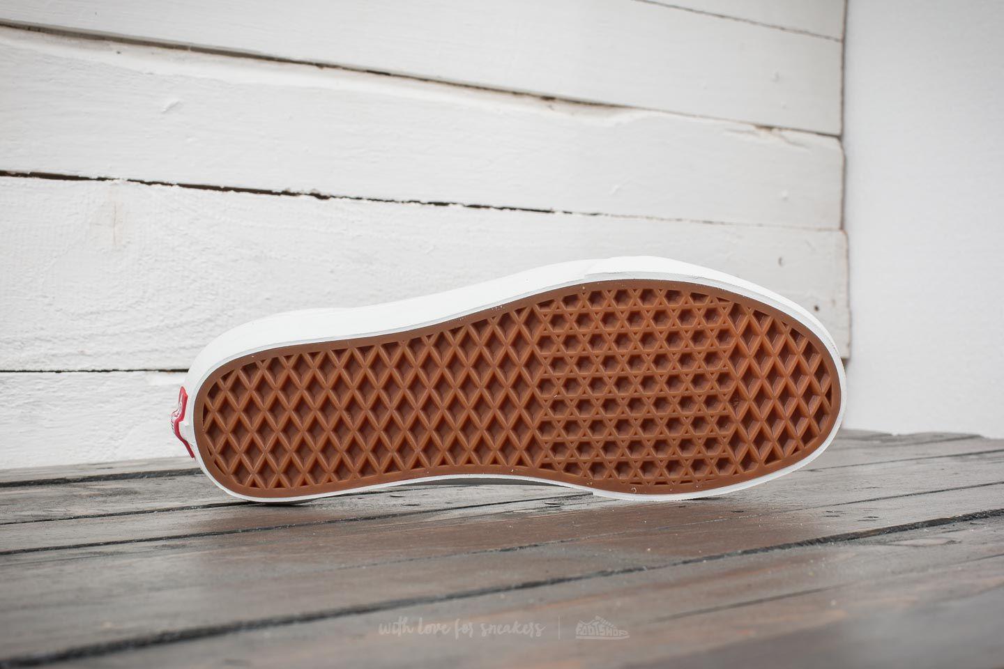 vans old skool vintage rococo red