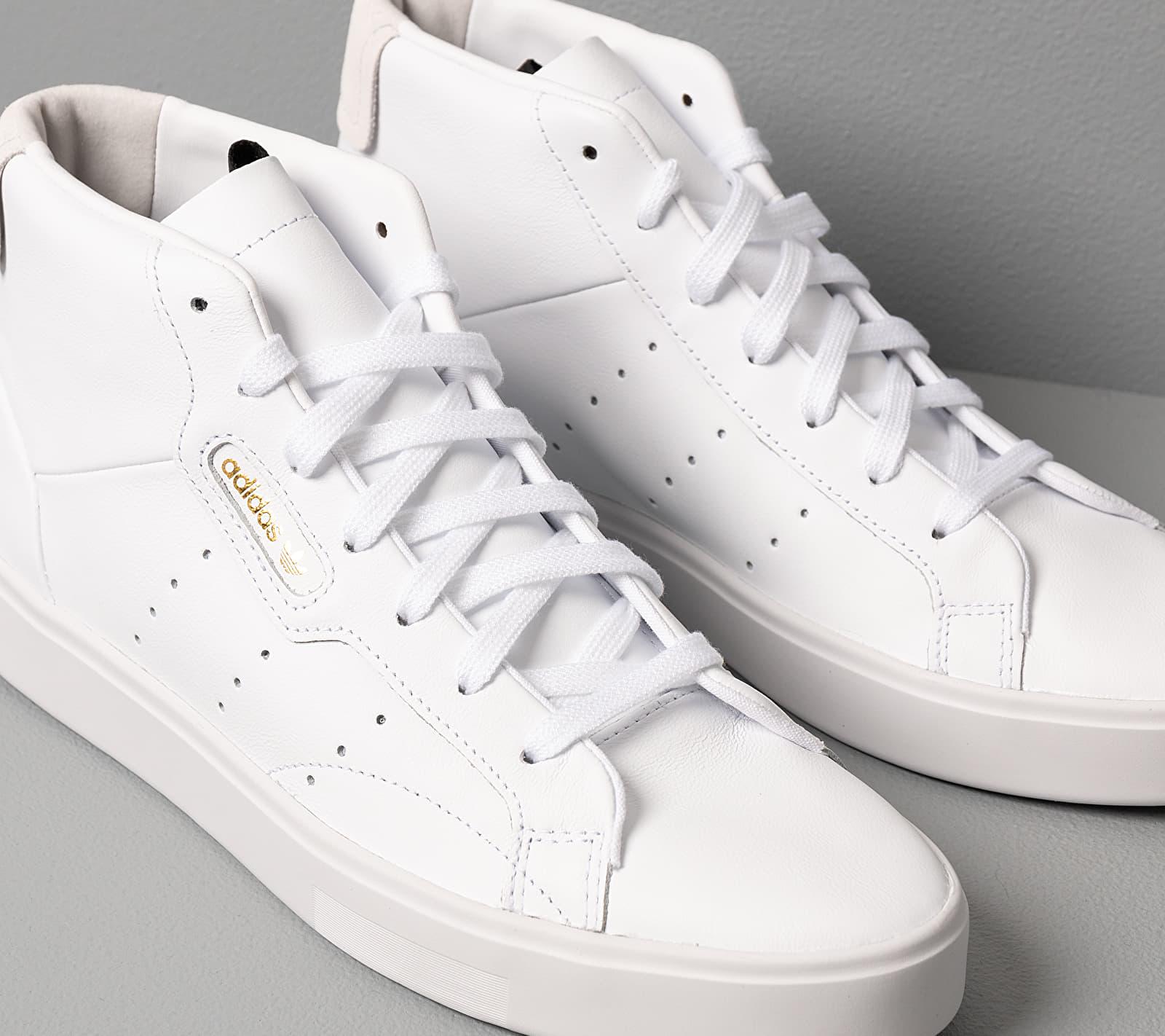 adidas Originals Adidas Sleek Mid W Ftw White/ Ftw White/ Crystal White -  Lyst