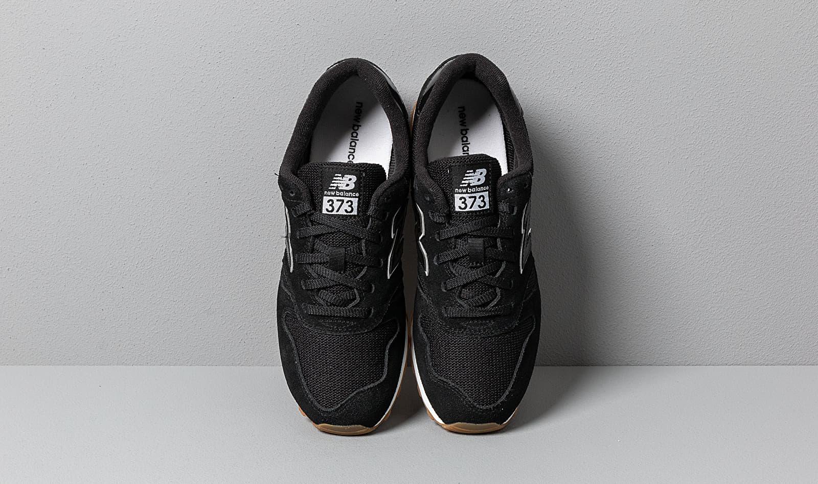 new balance 373 black and white