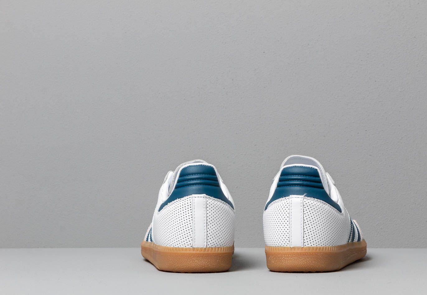 adidas Originals Gummi Adidas Samba OG Ftw White/ Legend Marine/ Grey One  in Grau für Herren - Lyst