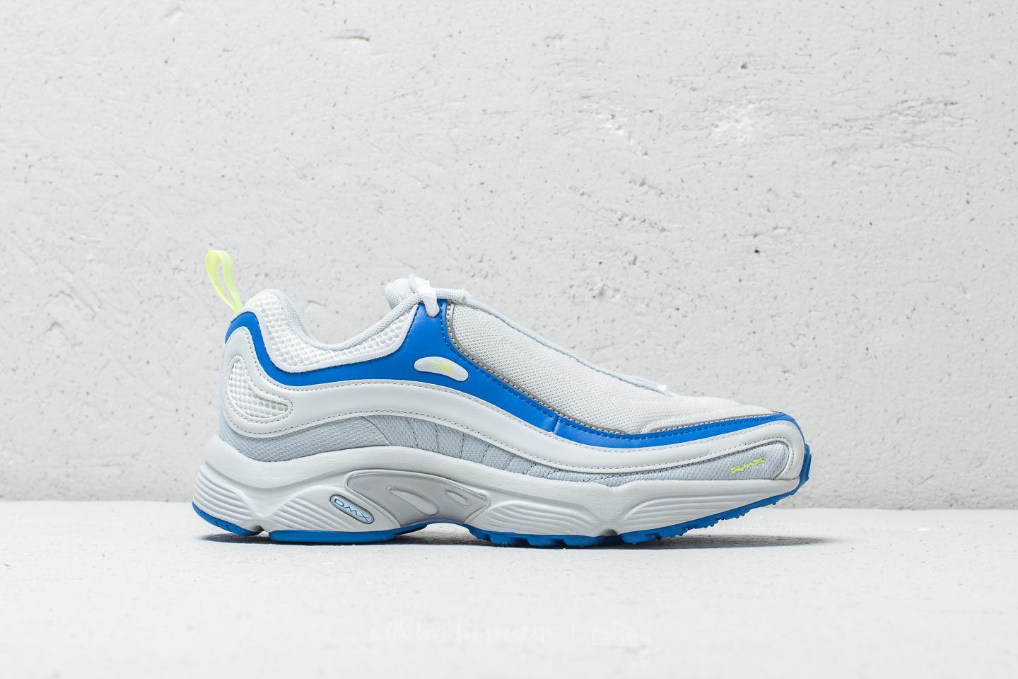 reebok daytona dmx white blue