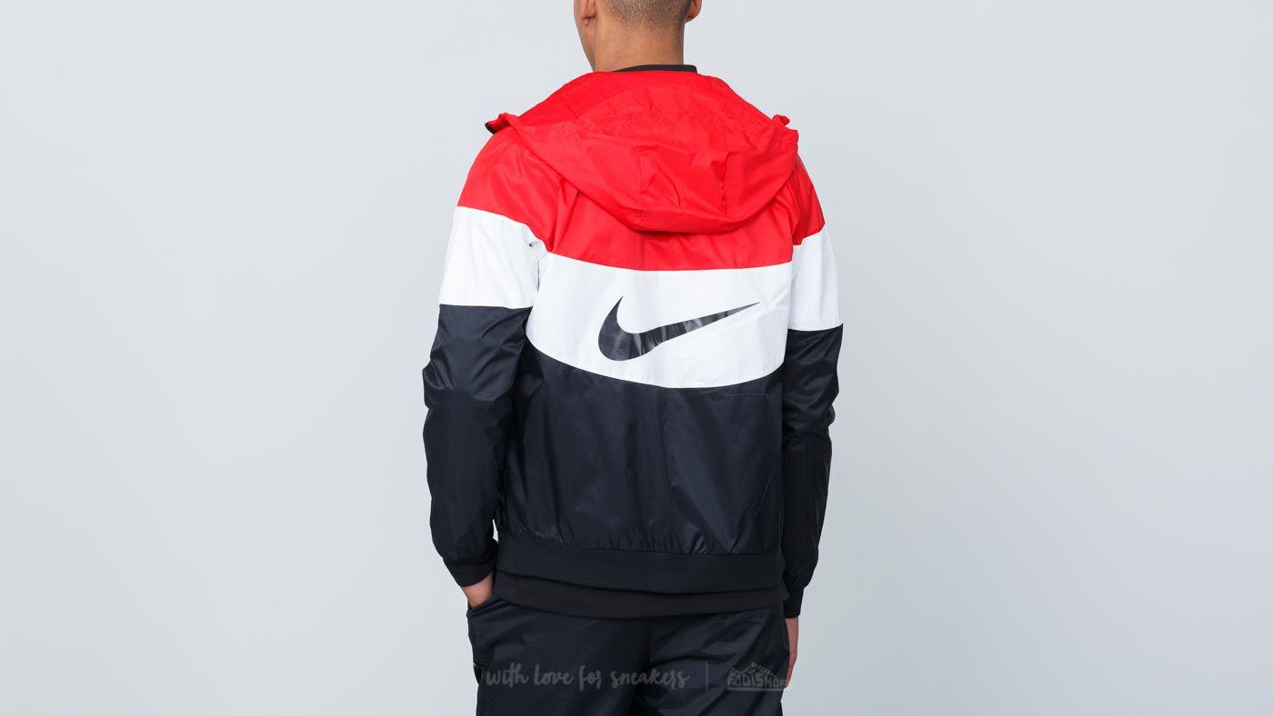 Nike Synthetic Jacketrun Windbreakers in Red/Black/White (Red) for Men -  Lyst