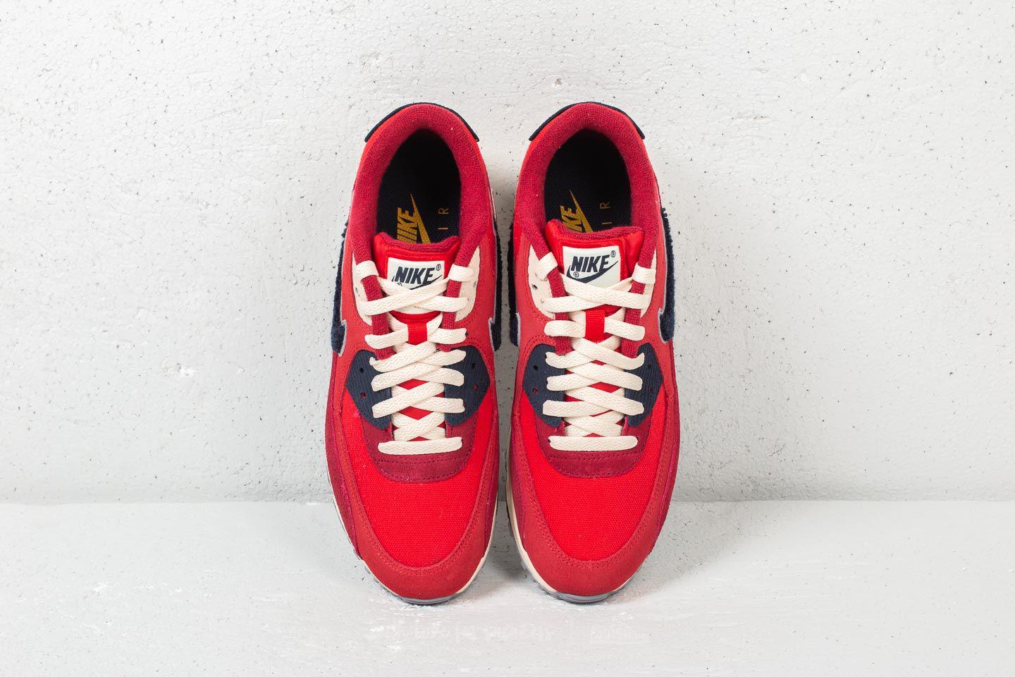 nike air max 90 premium se red