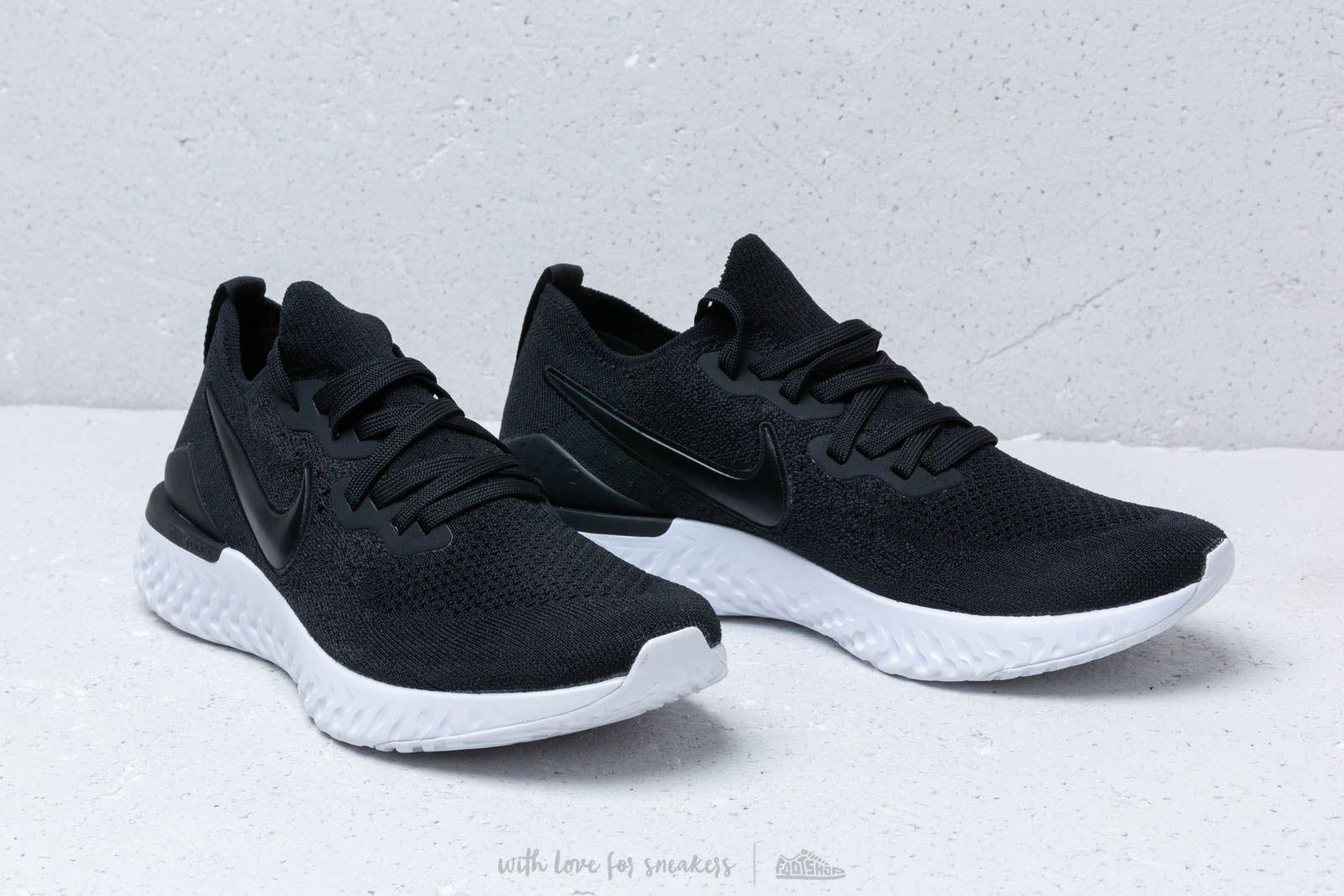 Nike Epic React Flyknit 2 Shoes in Black for Men - Lyst