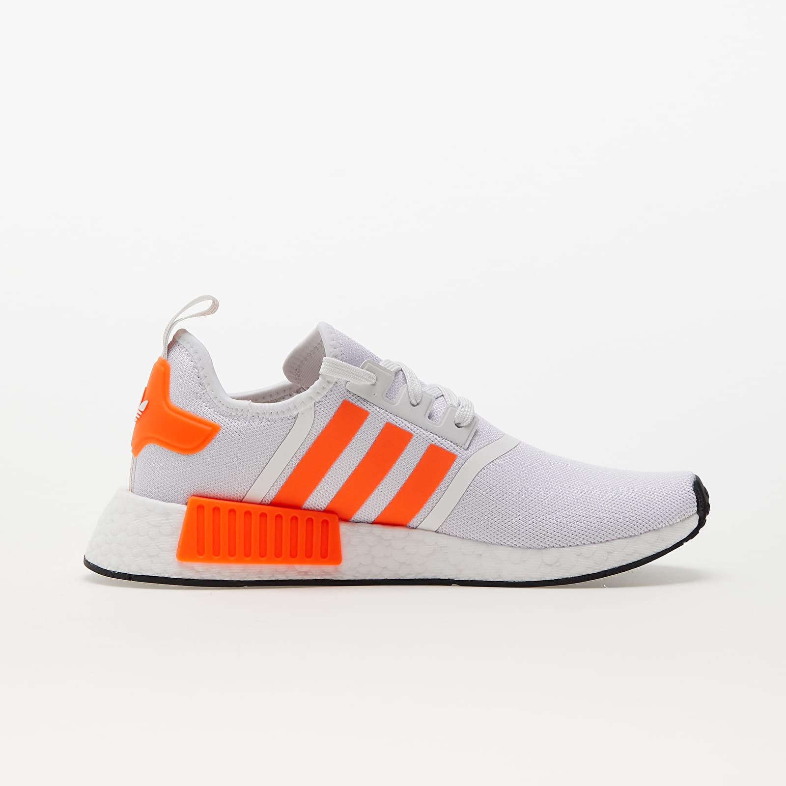 adidas Originals Adidas Nmd_r1 Ftw White/ Solar Orange/ Core Black for Men  | Lyst