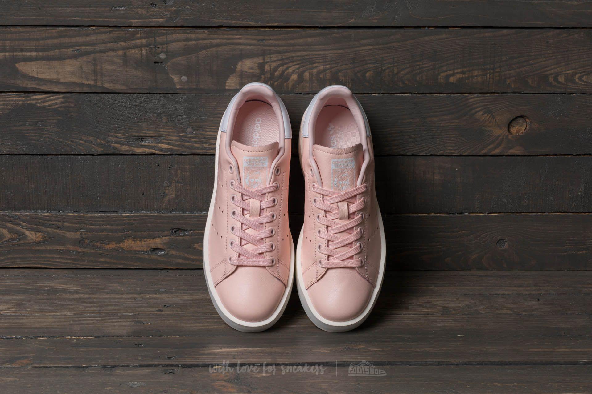 adidas Originals Leather Adidas Stan Smith Bold W Icey Pink/ Icey Pink/ Ftw  White - Lyst