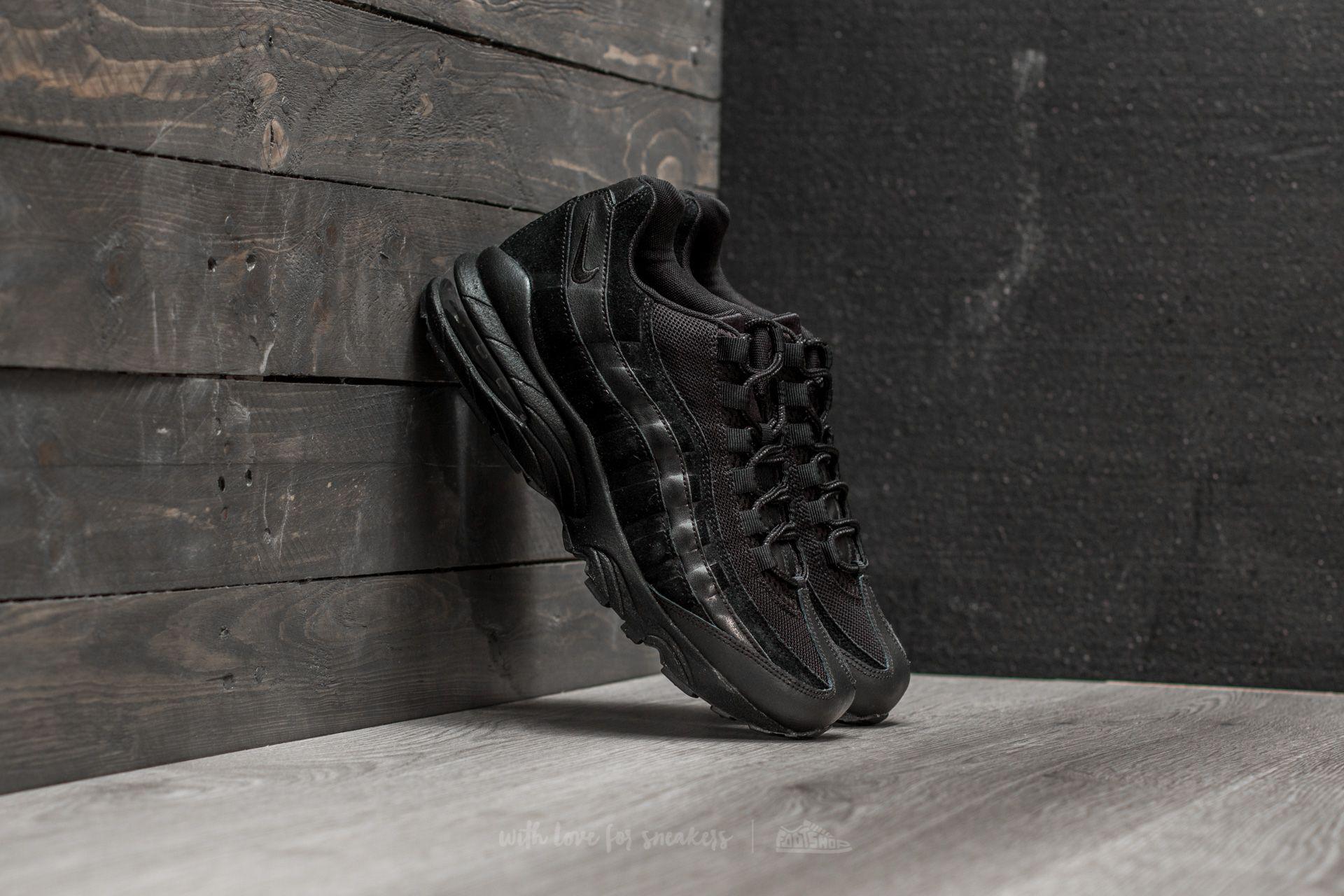 nike air max 95 gs black