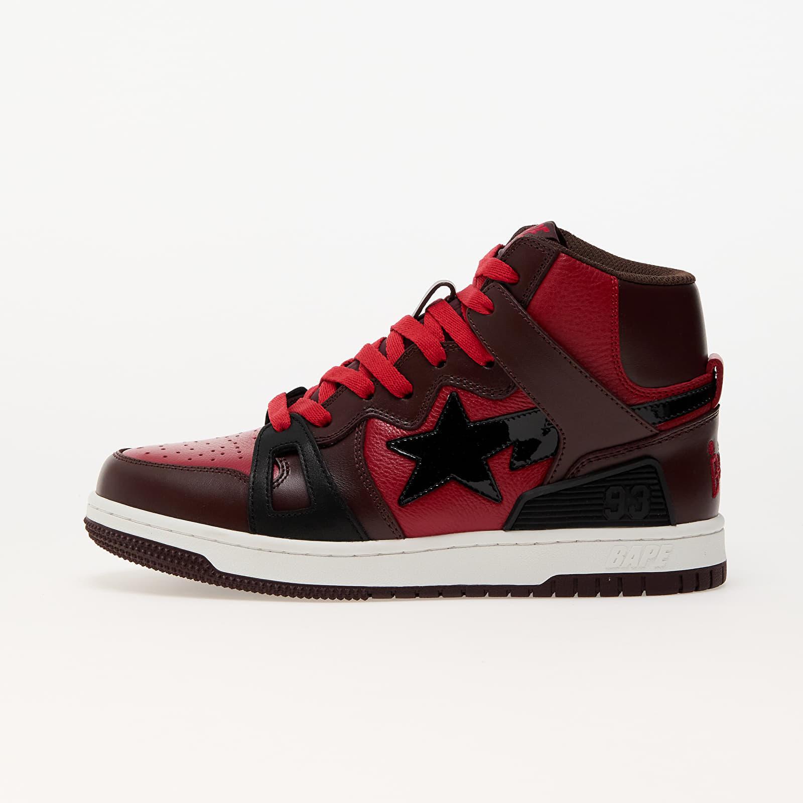 A Bathing Ape Sneakers Bape Sta 93 Hi Eur in Red for Men Lyst
