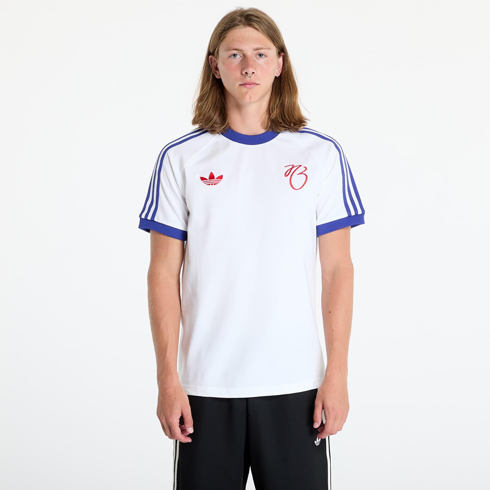 adidas Originals T Shirt Adidas Jude Bellingham 3 Stripes Tee in White for Men Lyst