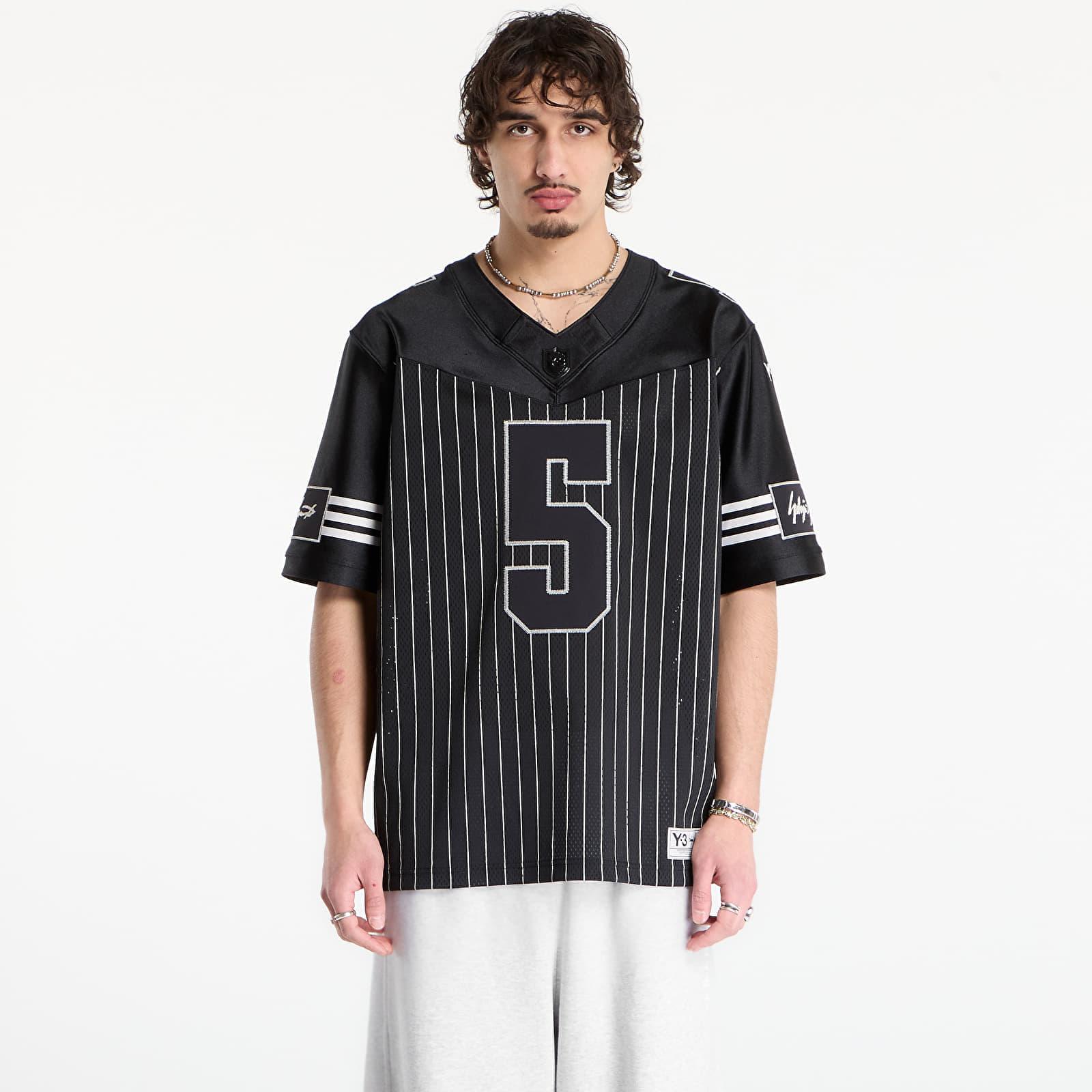 Y-3 T-Shirt Elite 5 A Football Short Sleeve Jersey in Black for