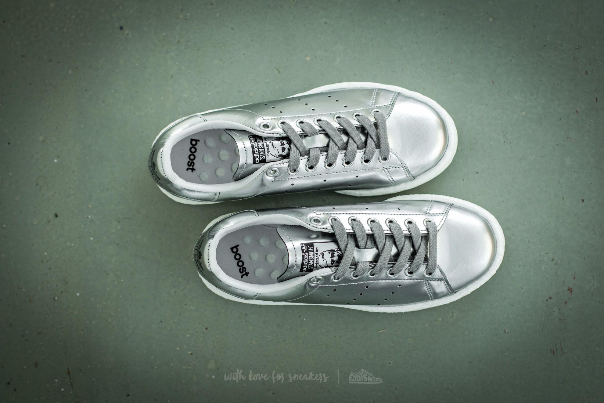 adidas Originals Adidas Stan Smith W Silver Metallic/ Silver Metallic/ Ftw  White | Lyst