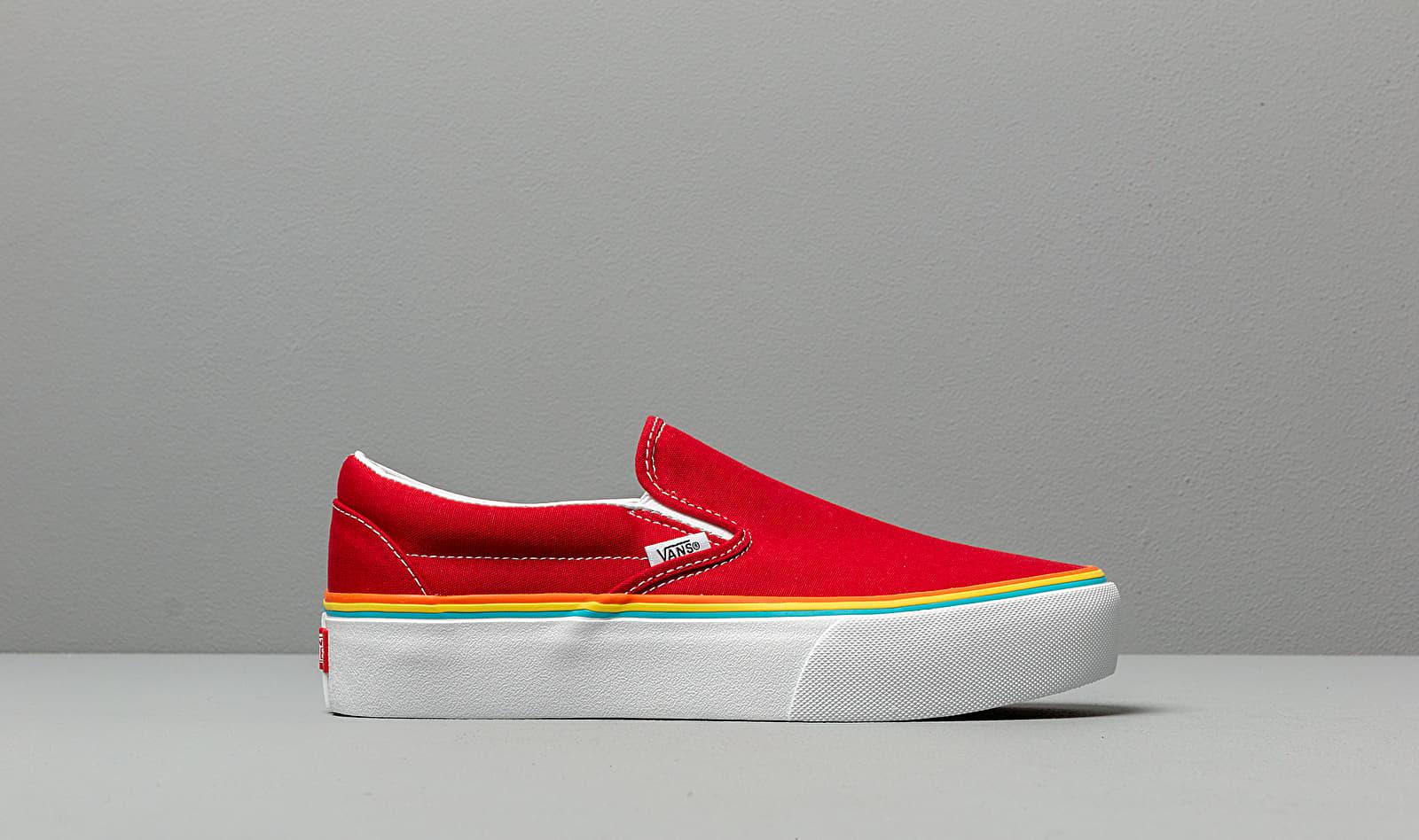 vans old skool checkerboard red