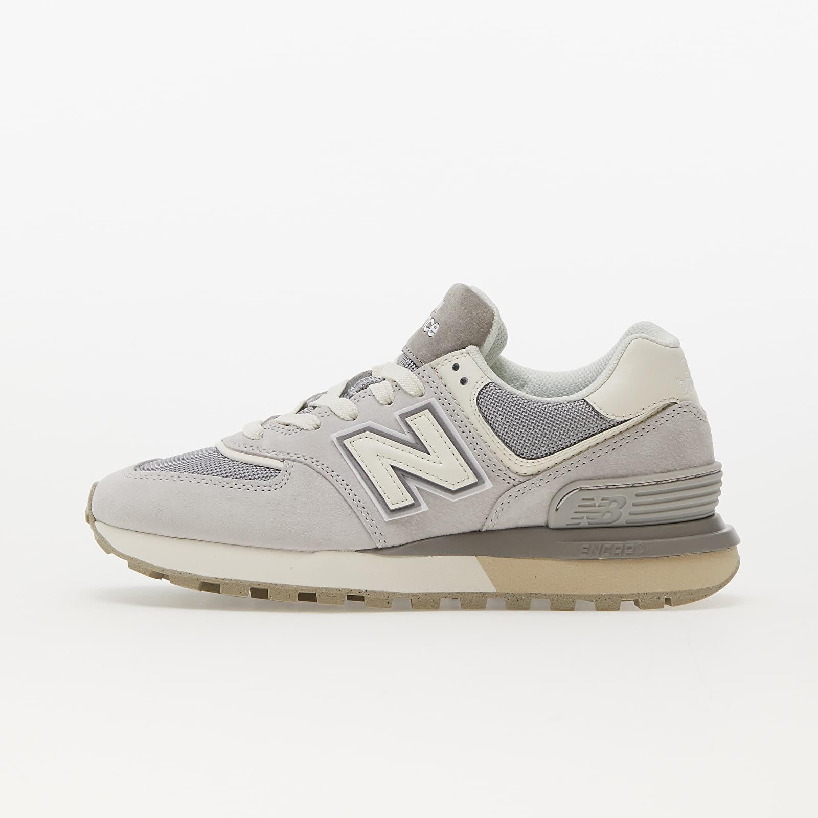 New Balance 574 Grey in White | Lyst