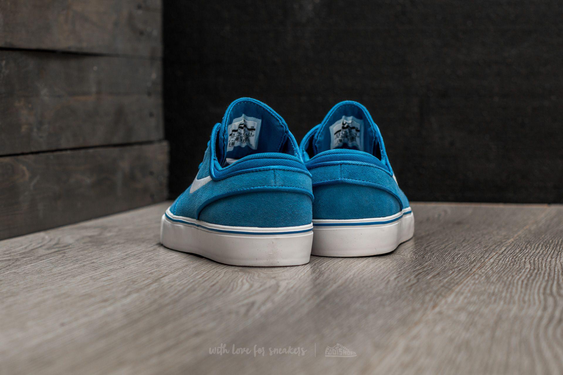 Nike Suede Stefan Janoski (gs) Star Blue/ White for Men - Lyst