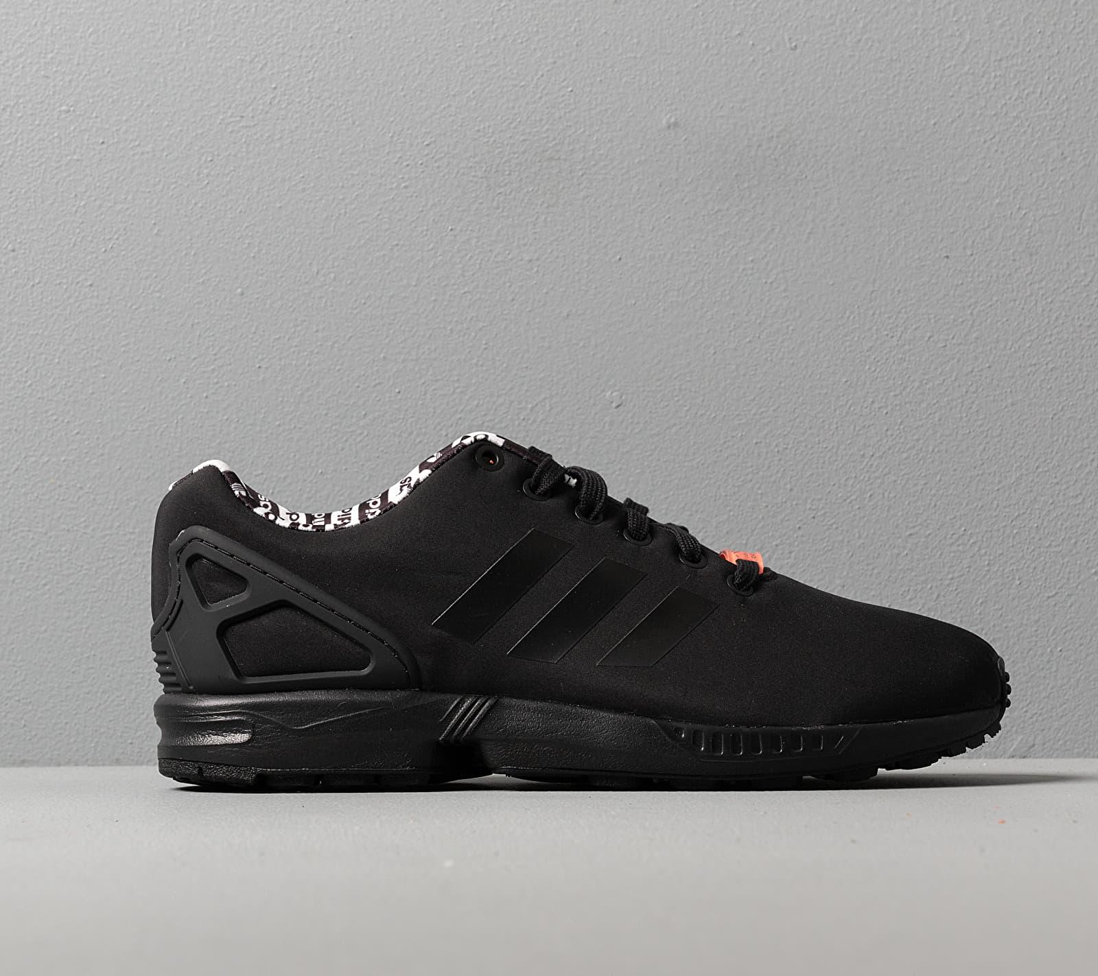 adidas Originals Adidas Zx Flux Core Black/ Core Black/ Semi Core Orange  for Men - Lyst