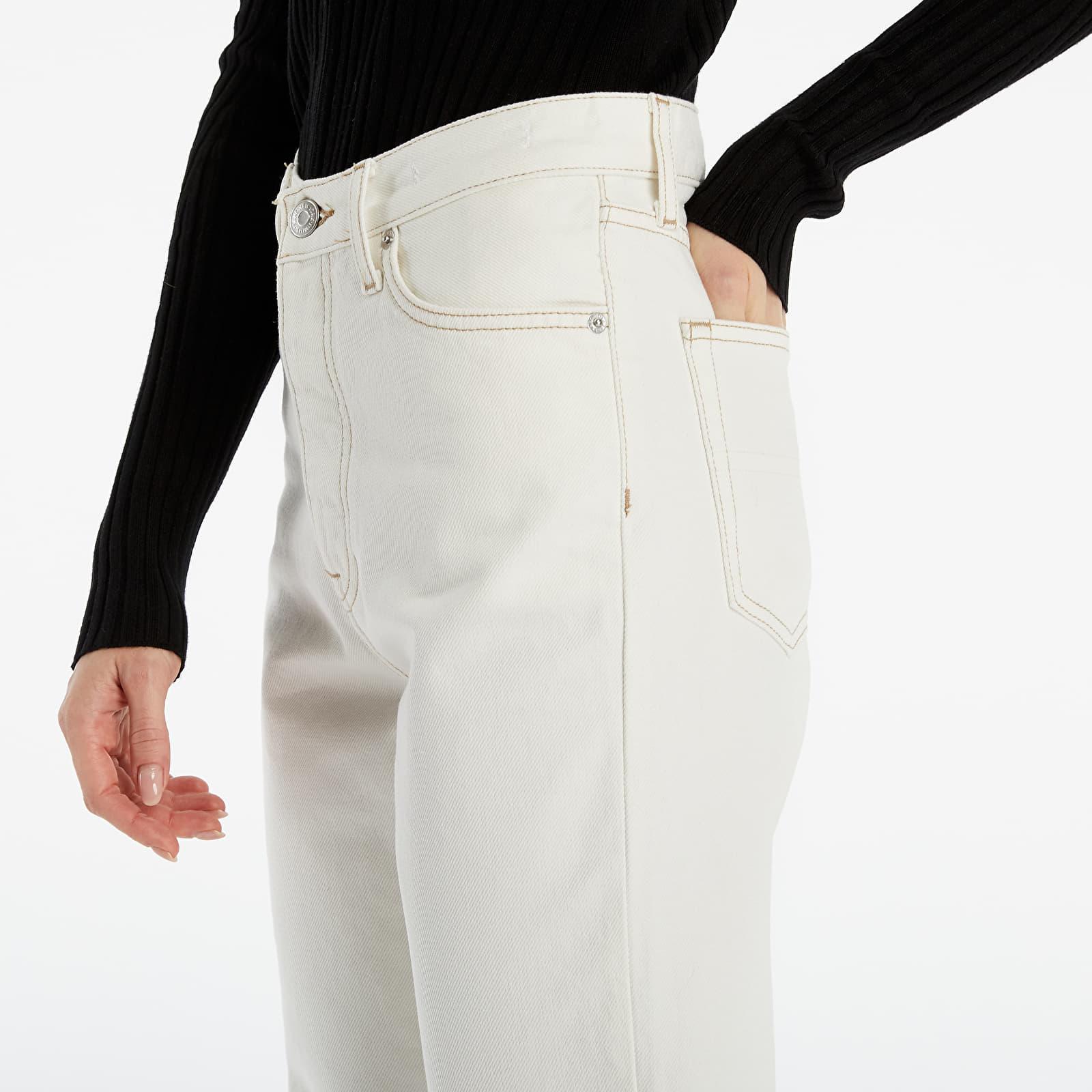 Tommy Hilfiger Tommy Jeans Harper High Rise Flare Ankle Jeans White | Lyst