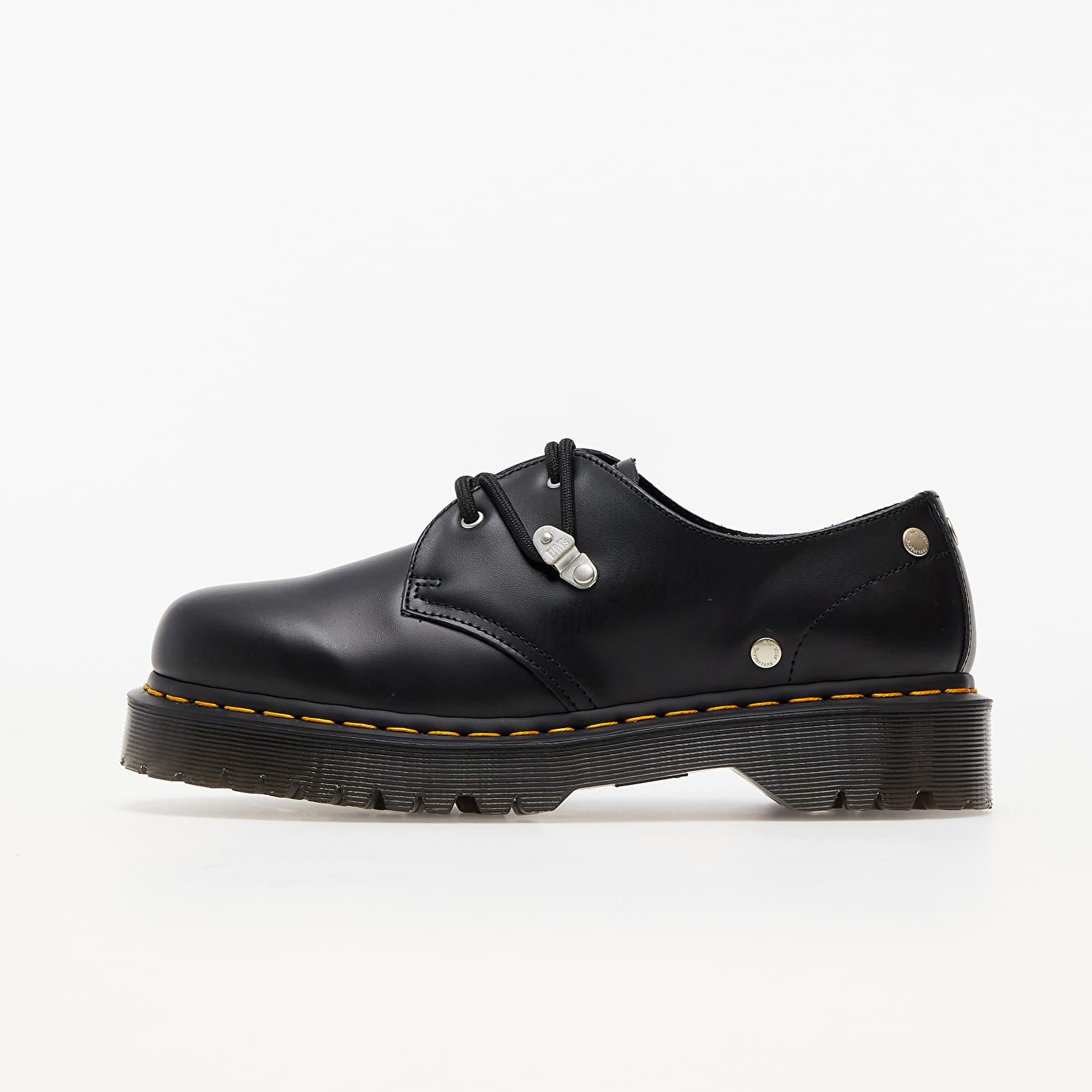 Dr. Martens 1461 Bex Stud Black Fine Haircell | Lyst