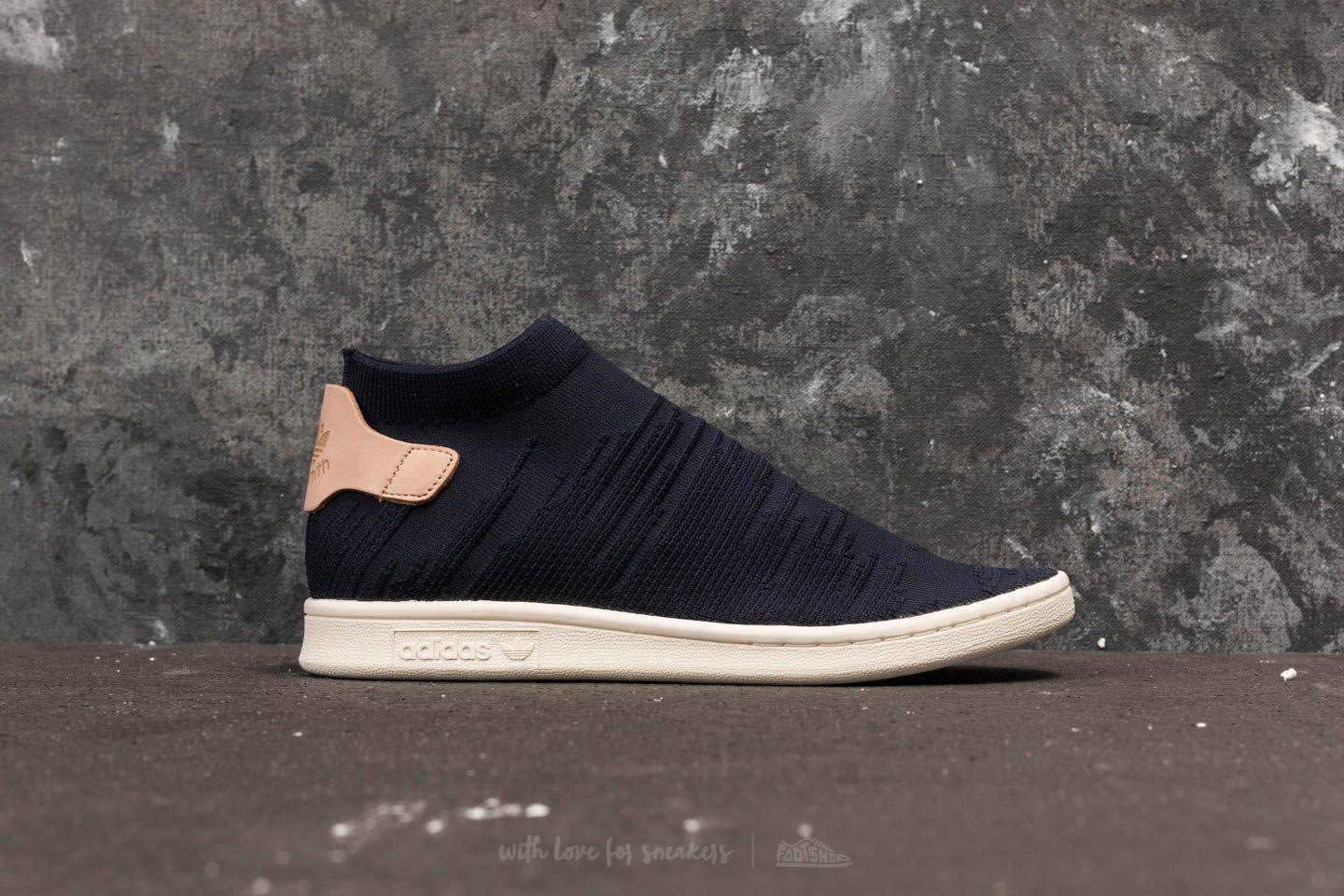 adidas stan smith sock primeknit black