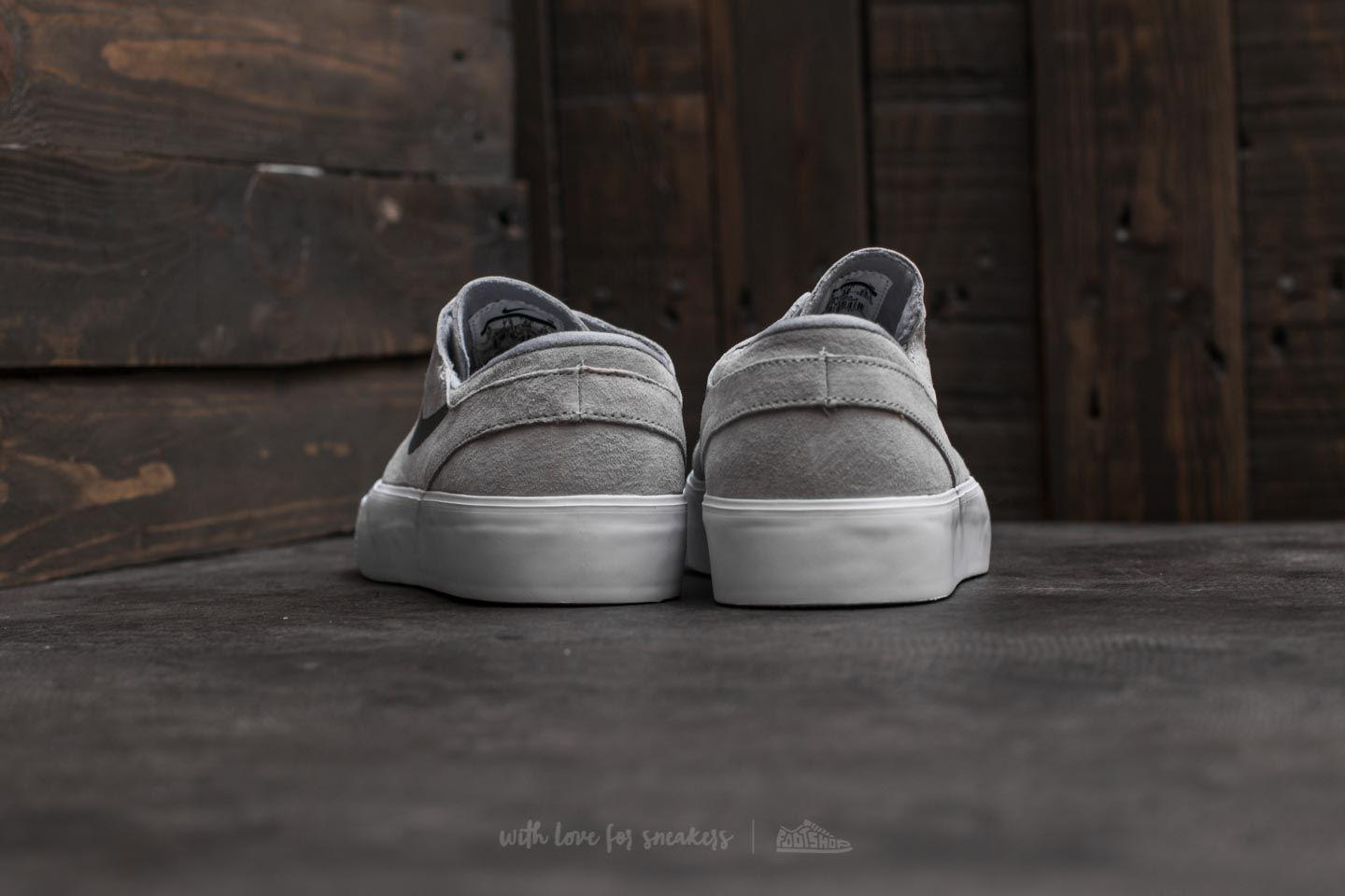 Nike Leather Sb Zoom Janoski High Tape Wolf Grey/ Dark Grey in Gray for Men  | Lyst