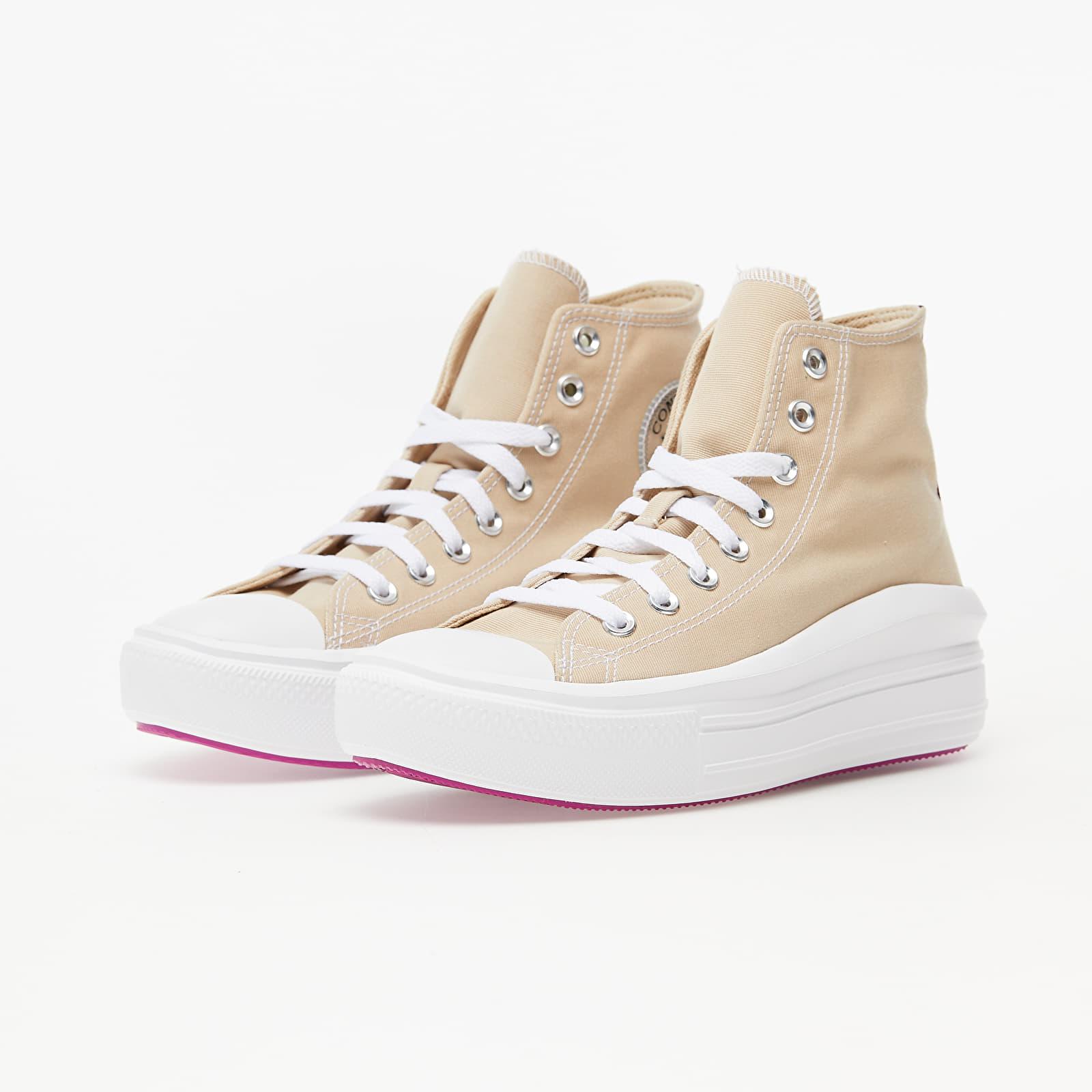 Converse Chuck Taylor All Star Move Farro/ Cactus Flower/ White in Brown |  Lyst