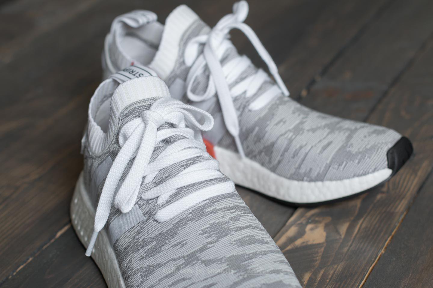 Adidas Originals Adidas Nmd_r2 Primeknit Footwear White Core Black Adidas Originals Adidas Nmd_r2 Primeknit Footwear White Core Black