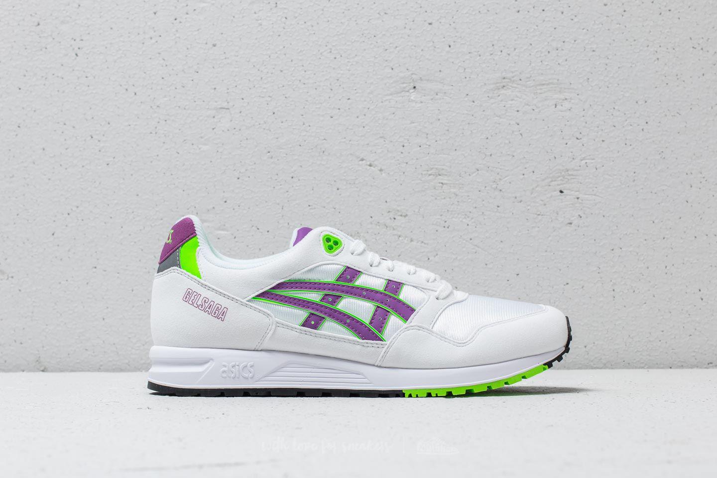 asics gel saga white orchid